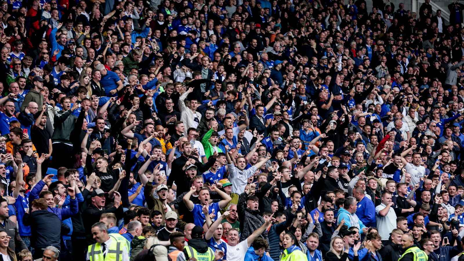 Hundreds of Cardiff City fans head to club store as new blue home