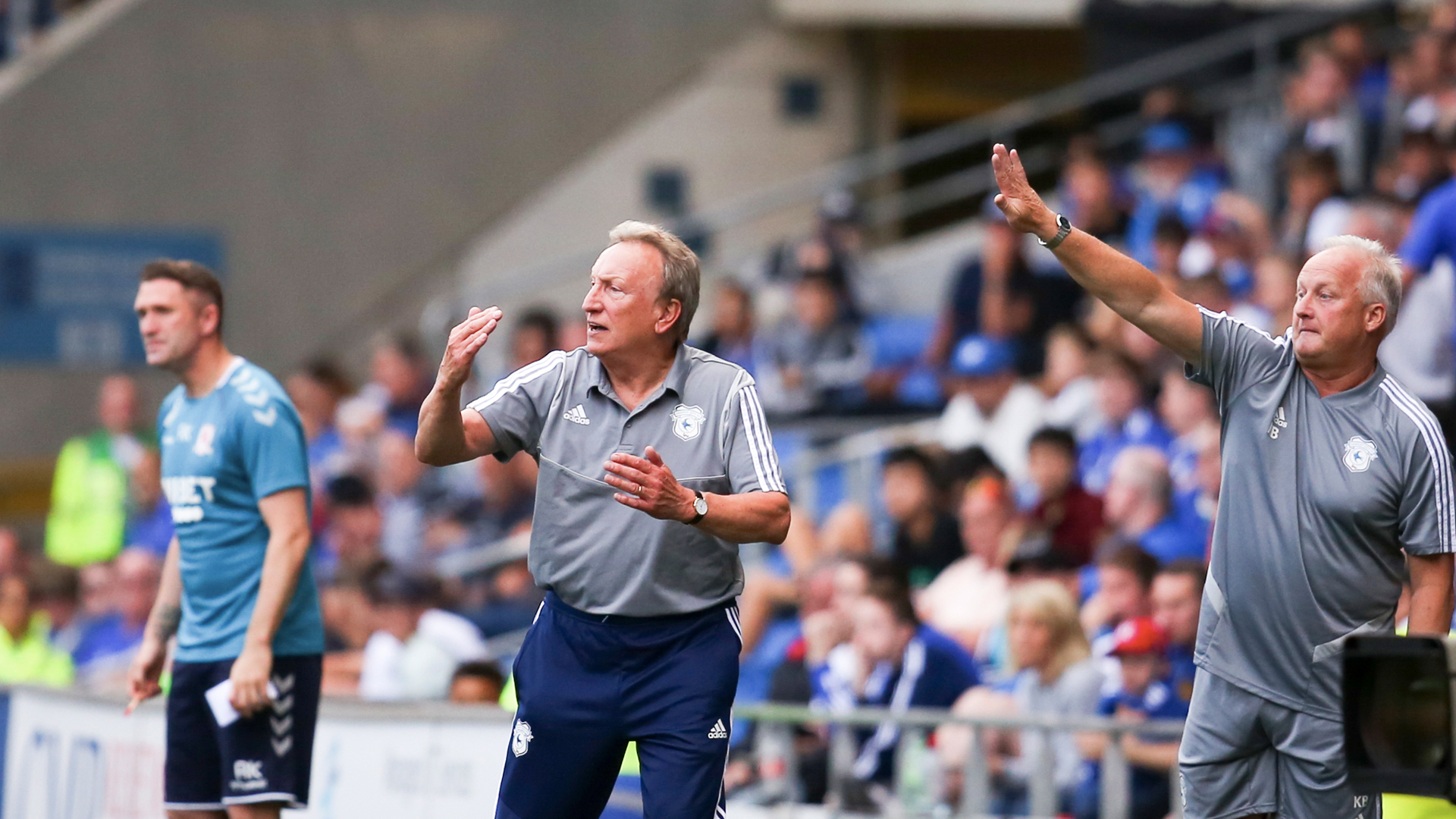 The Gaffer and Kevin Blackwell at CCS...