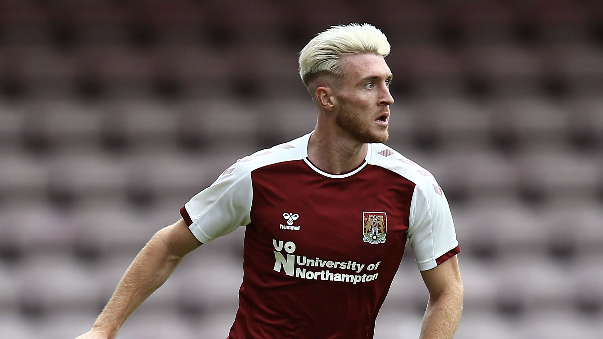 Northampton Town midfielder Ryan Watson