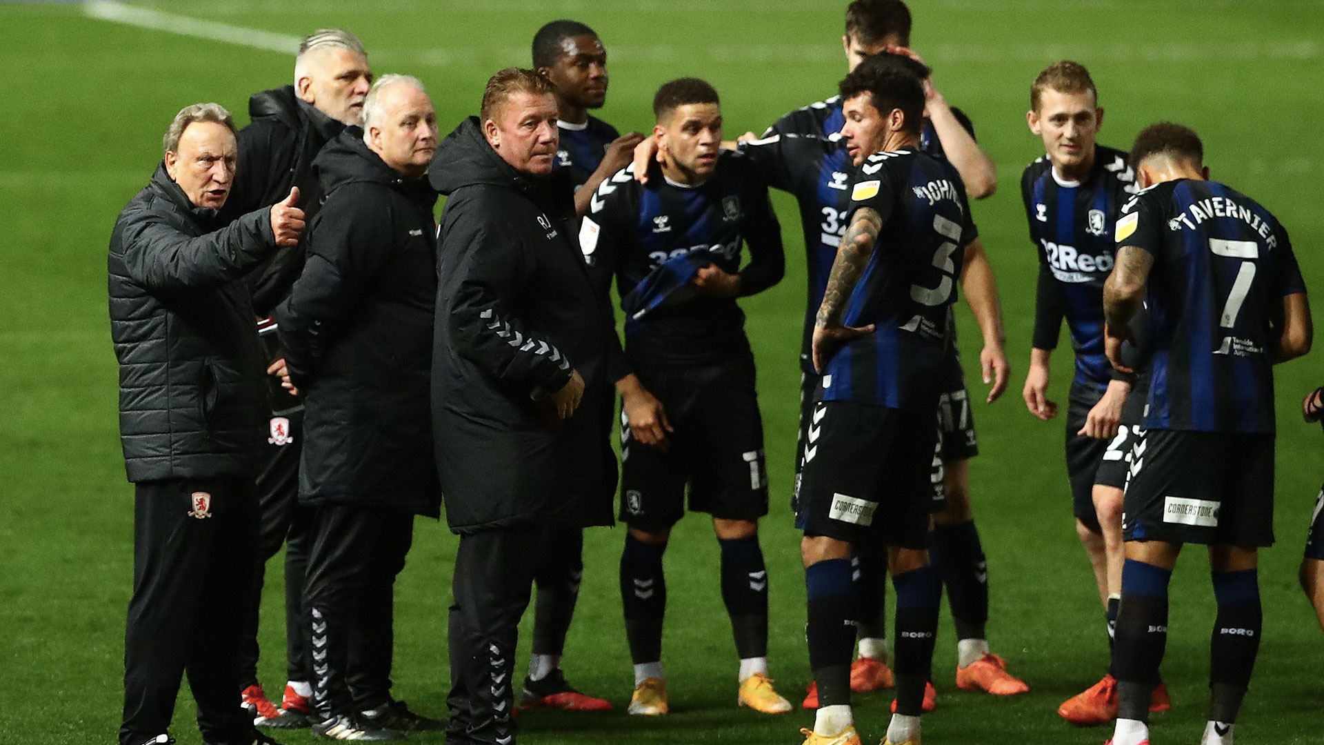 Neil Warnock, Kevin Blackwell and Ronnie Jepson speak to their Boro side...