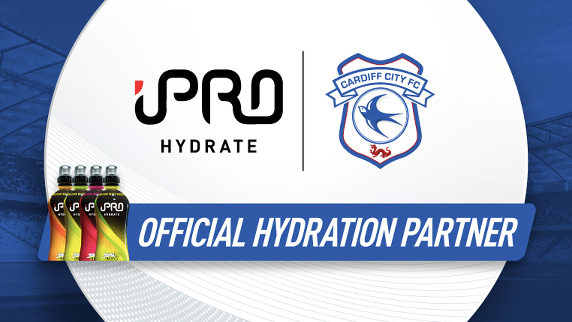 City link up with iPRO as Official Hydration Partner...