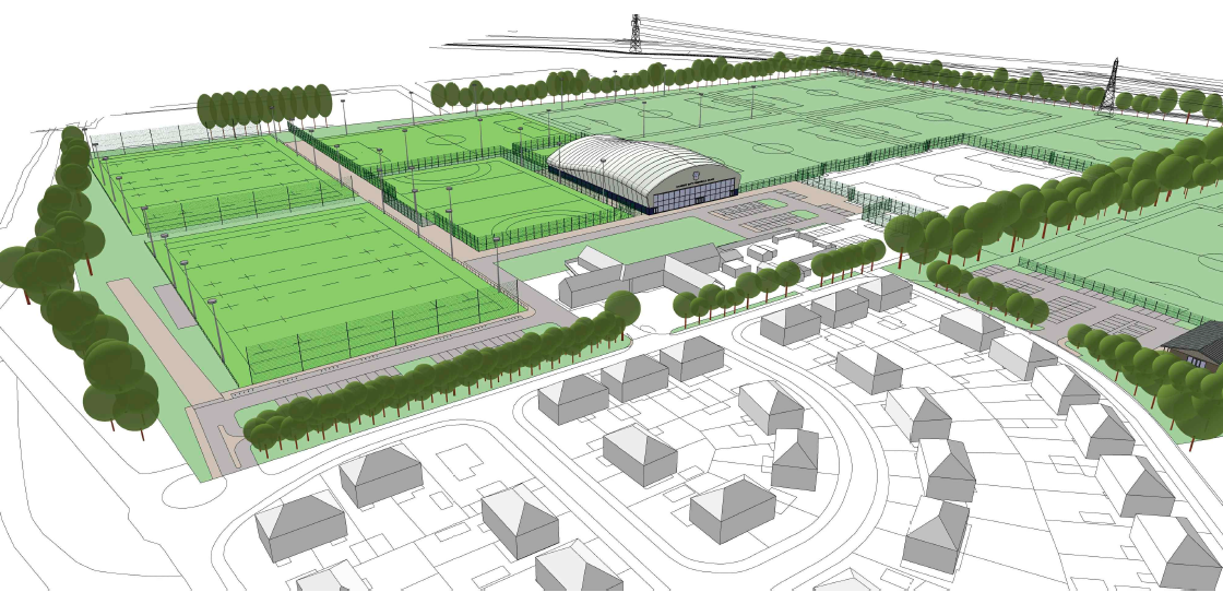 House of Sport Llanrumney Site Plan