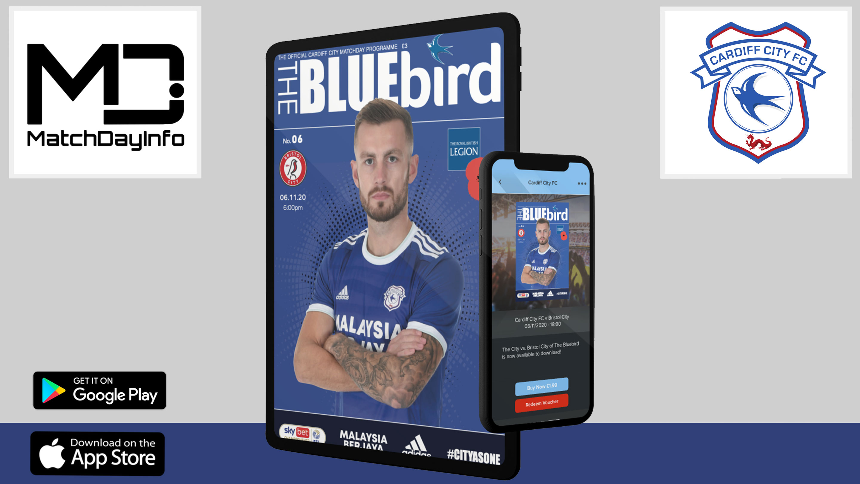The Bluebird - Official Matchday Programme