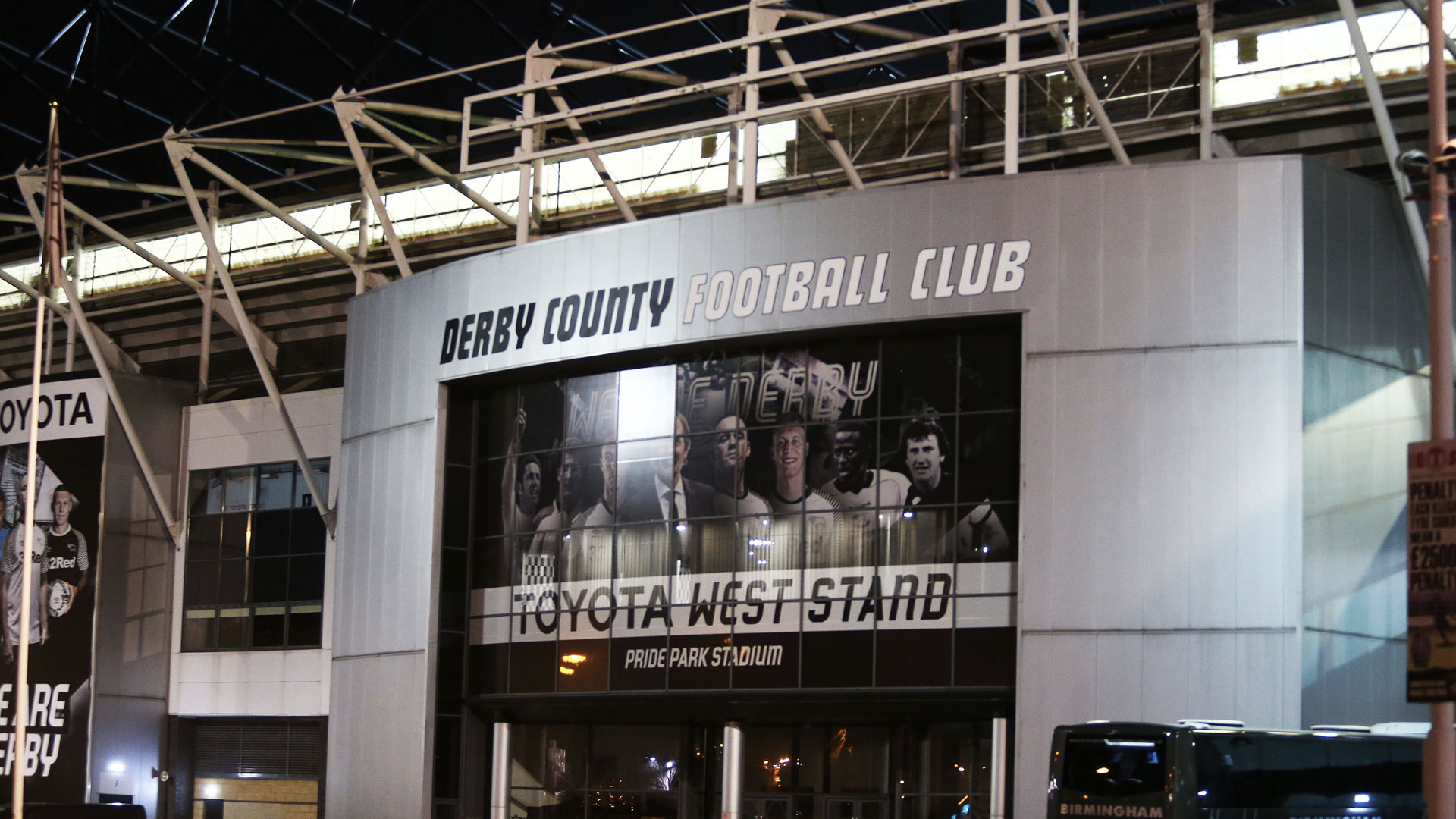 Derby County's Pride Park...