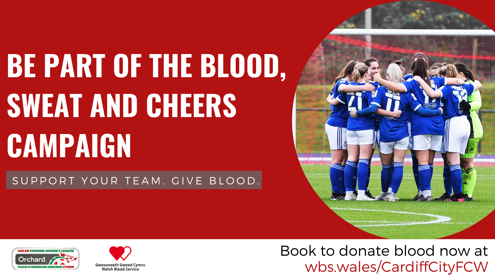 Be part of the Blood, Sweat and Cheers campaign...