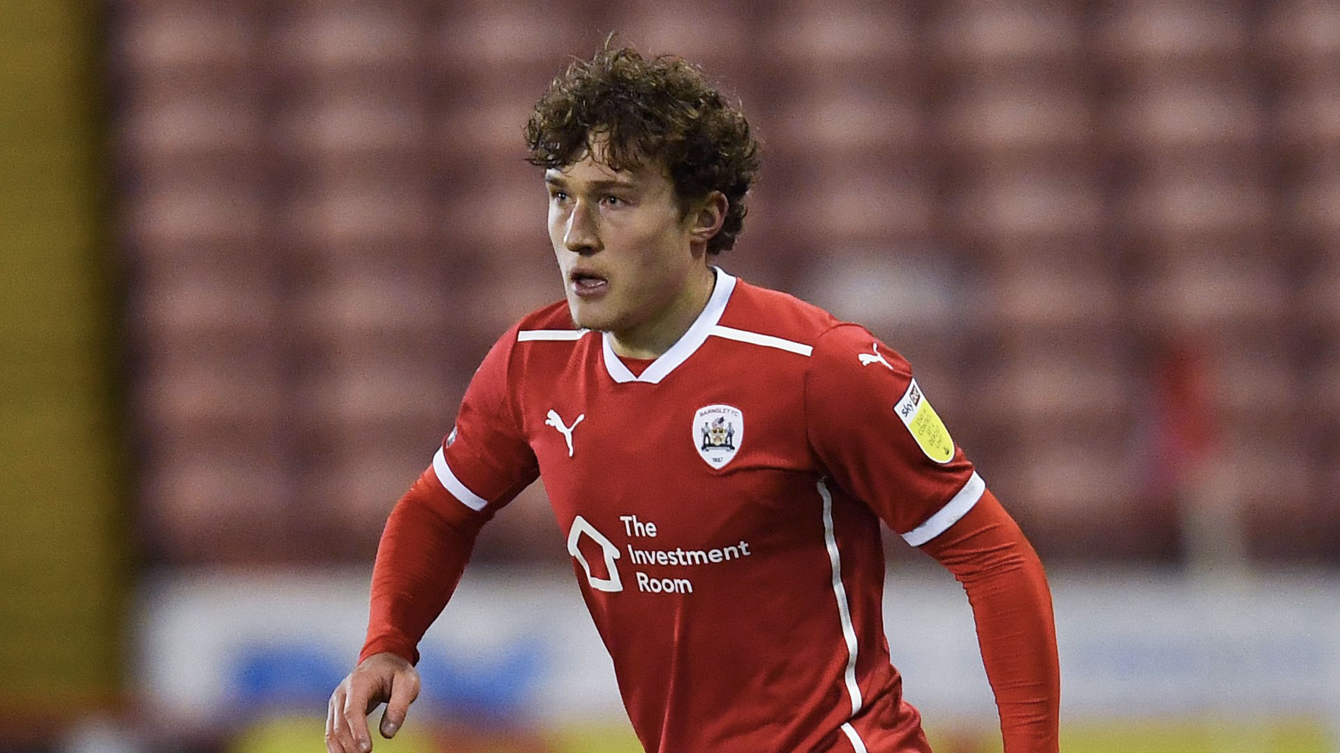 Barnsley's Callum Styles...