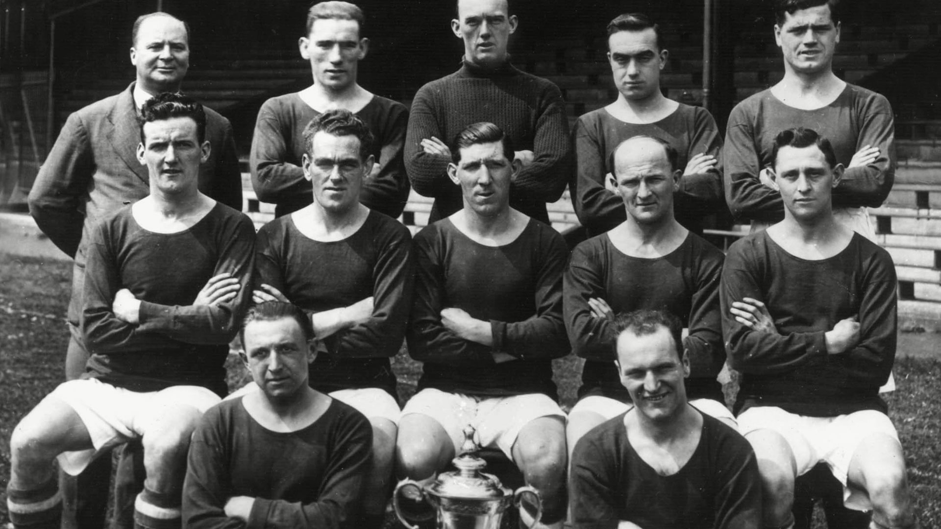 City's 1927 winning FA Cup side...