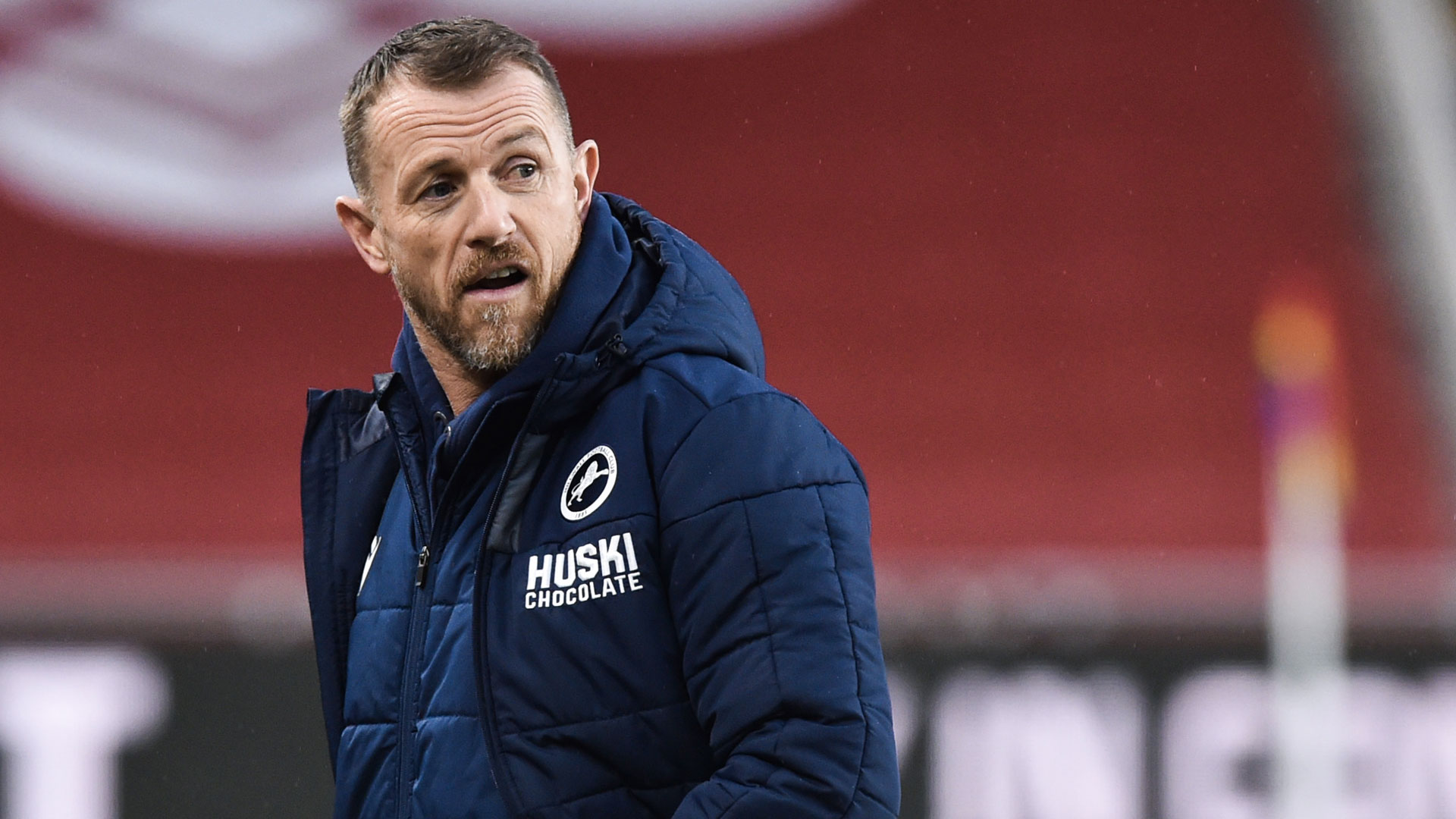 Millwall boss Gary Rowett...