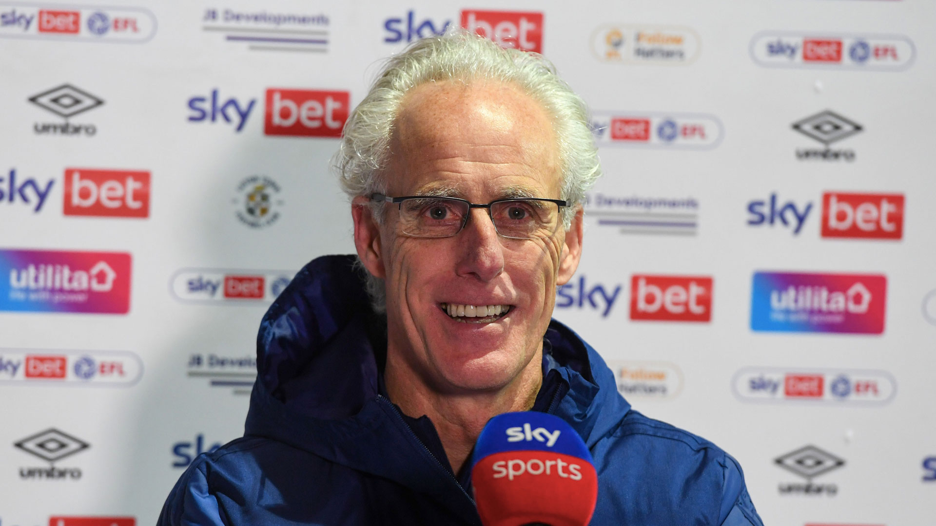 Mick McCarthy following City's victory over Luton Town....