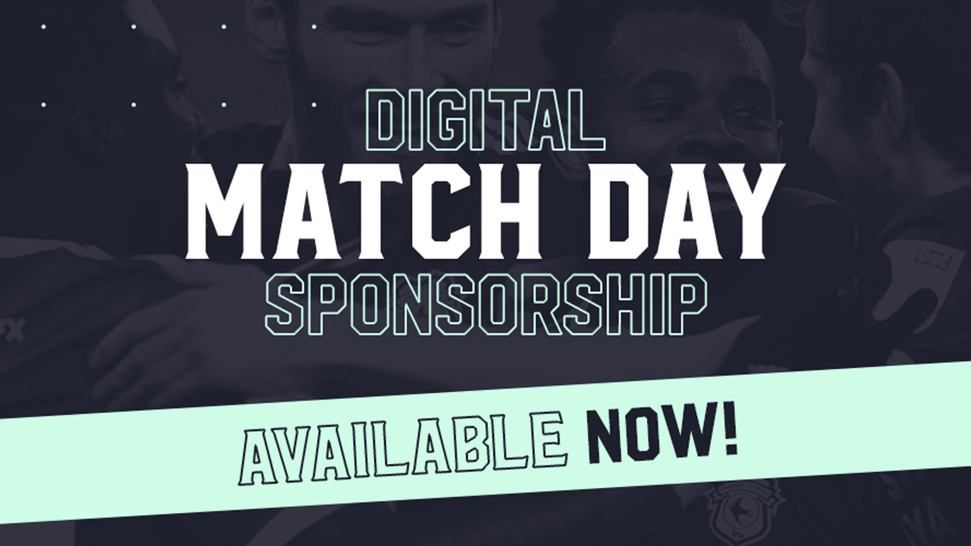 Digital Match Sponsorships are now available...