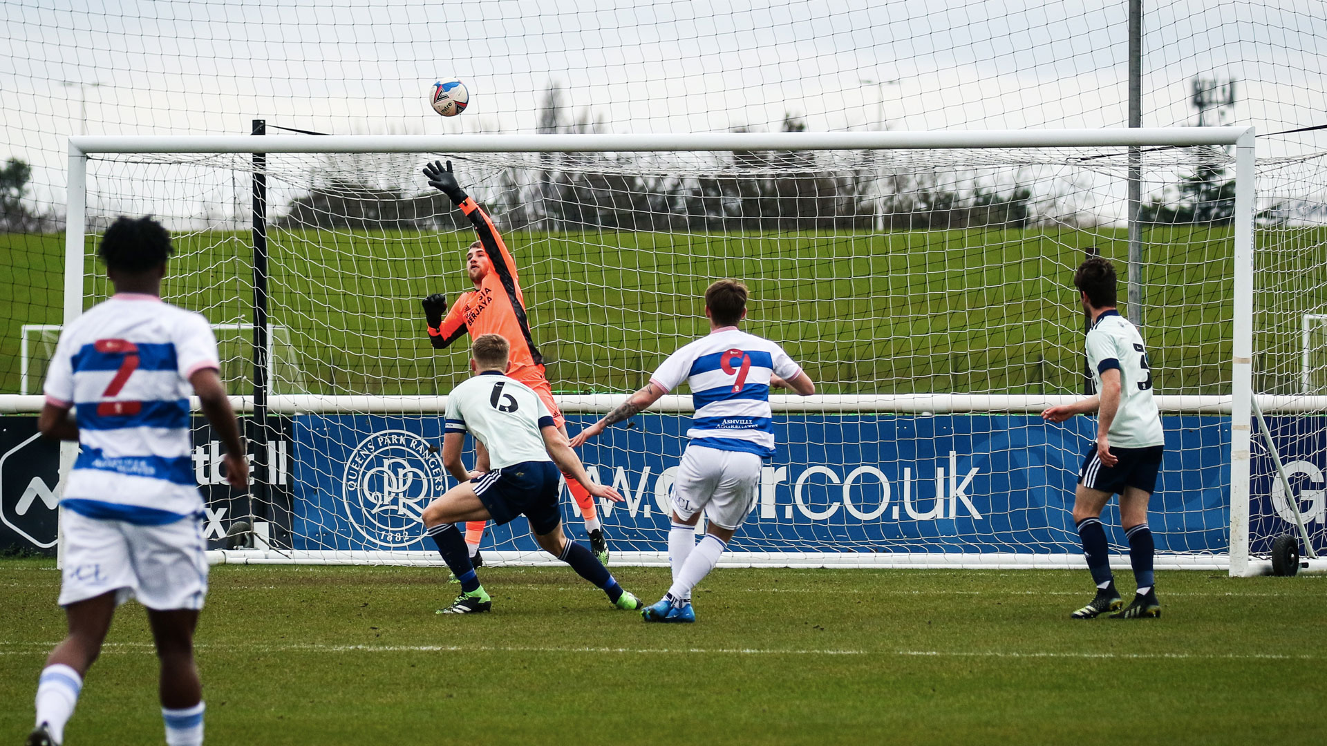 George Ratcliffe in goal at QPR...