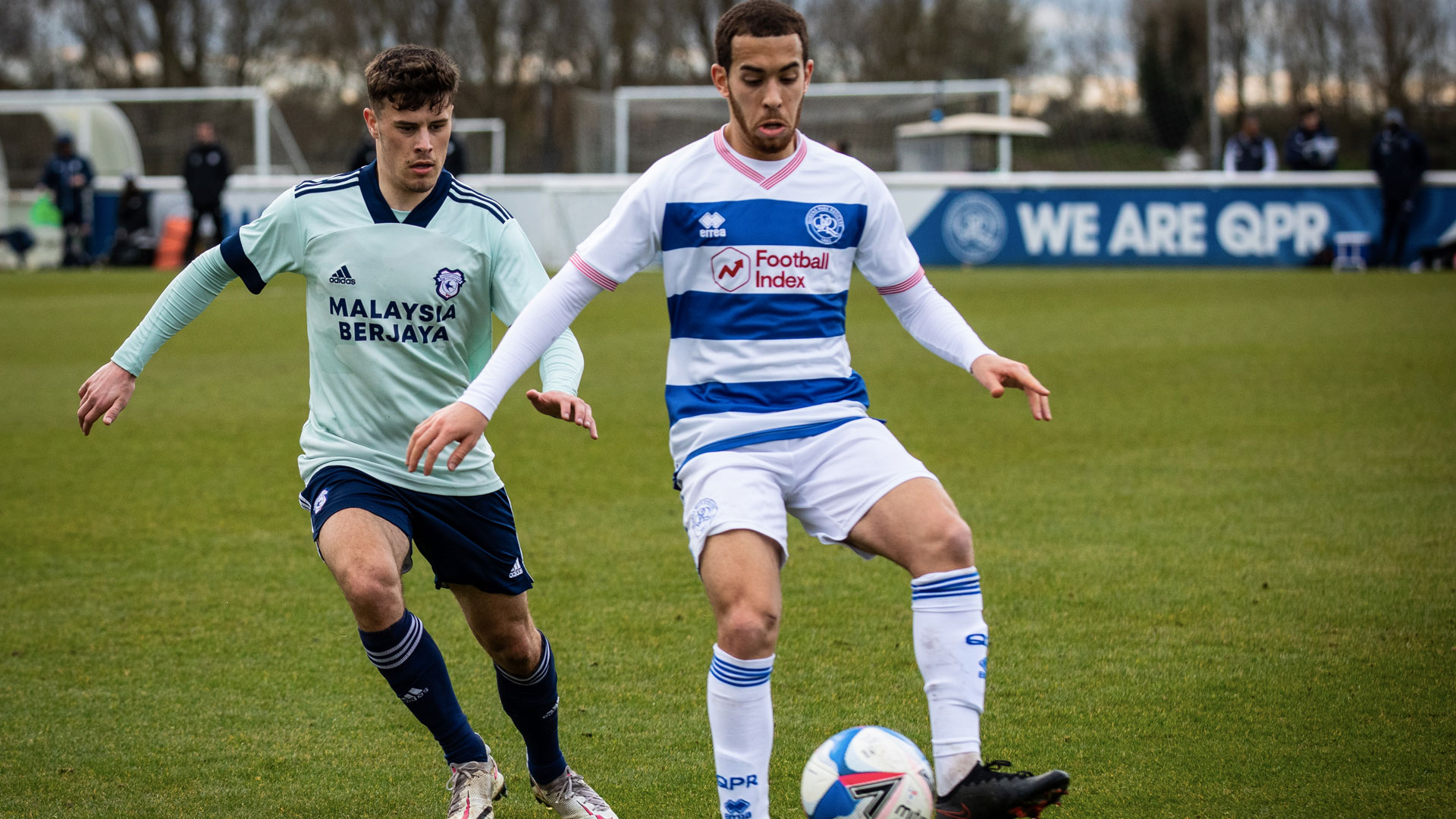 Sam Bowen in action at QPR...