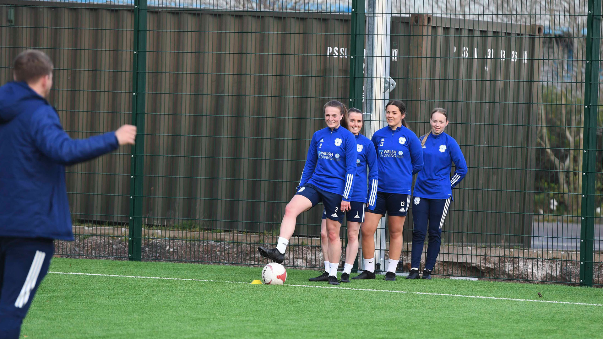 The Bluebirds in training...