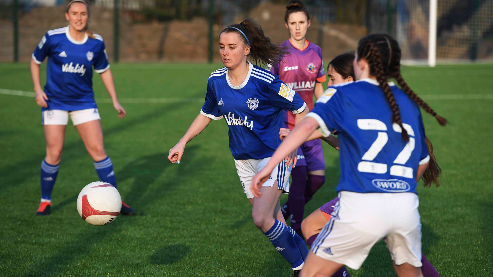 Lisa Owen in action at Ocean Park Arena...