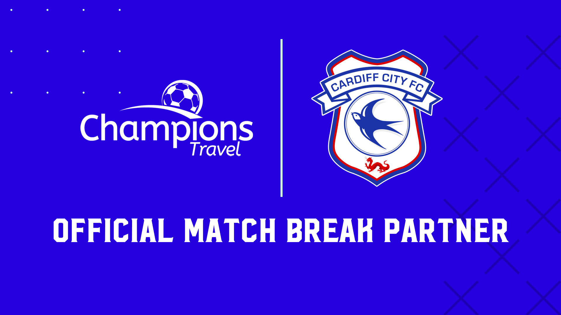Champions Travel have linked up with the Bluebirds...