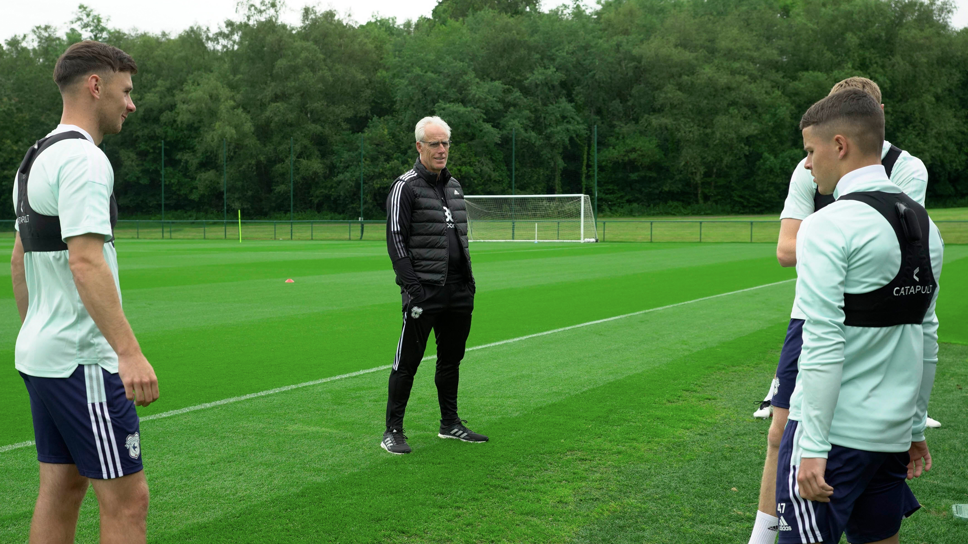 Mick McCarthy in training...