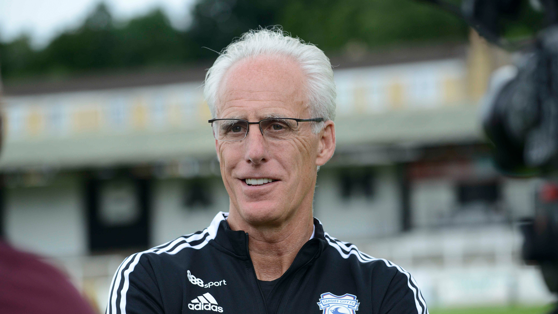 Mick McCarthy at Twerton Park following the pre-season friendly win...