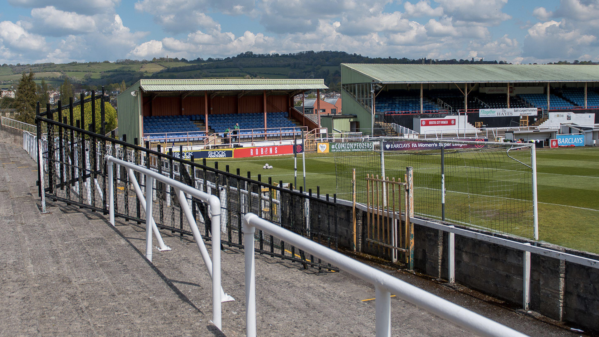 Twerton Park - home of Bath City...