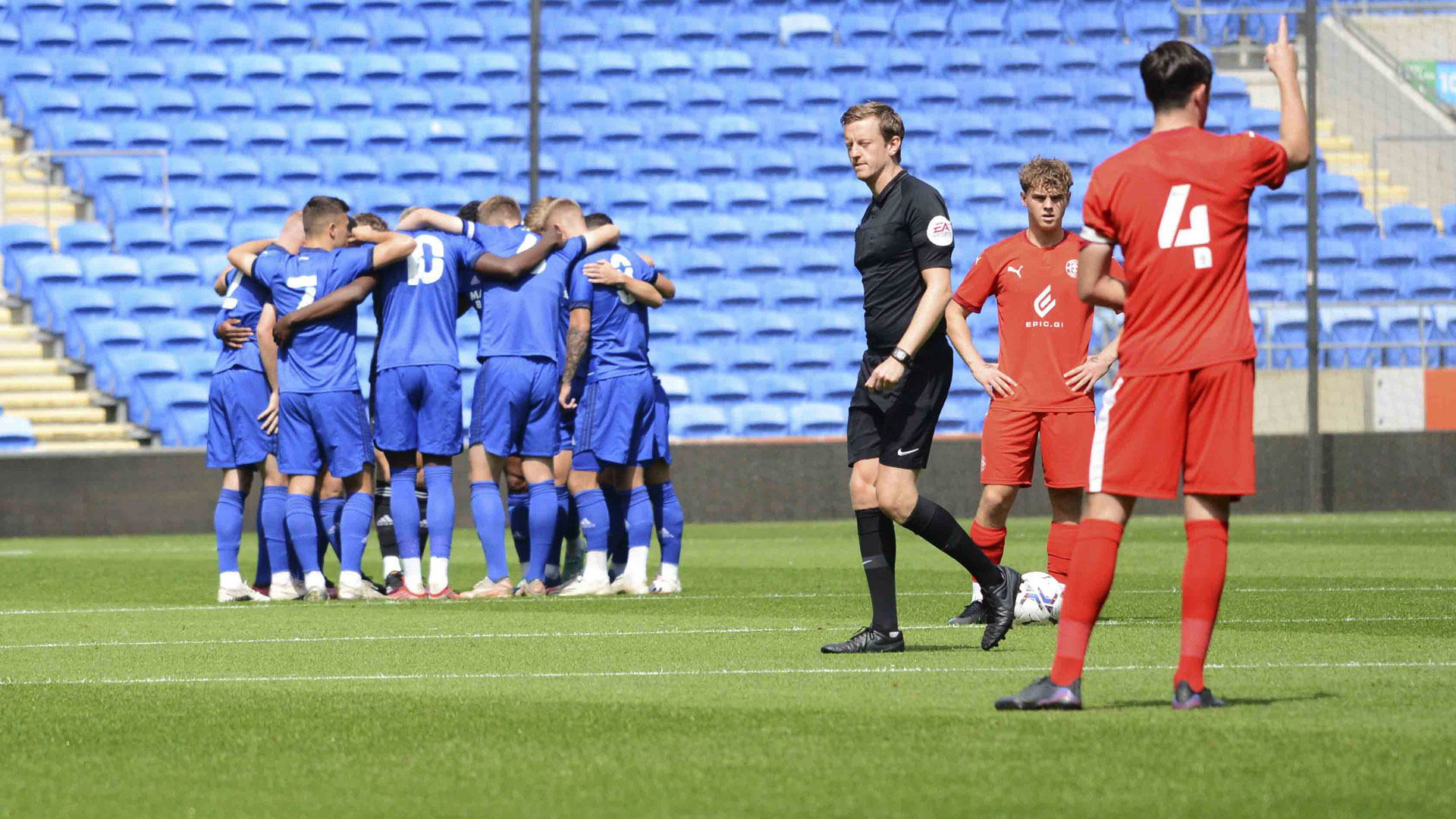 The Bluebirds ready themselves for U23 action at CCS...