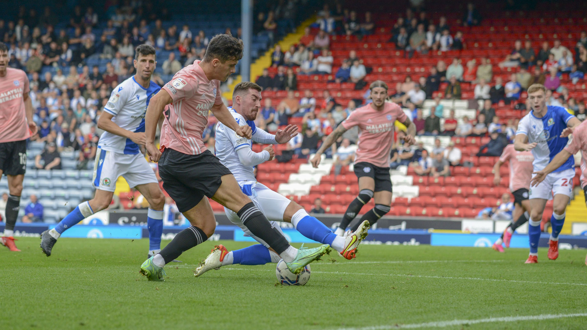 Ryan Giles returned for City at Ewood Park...