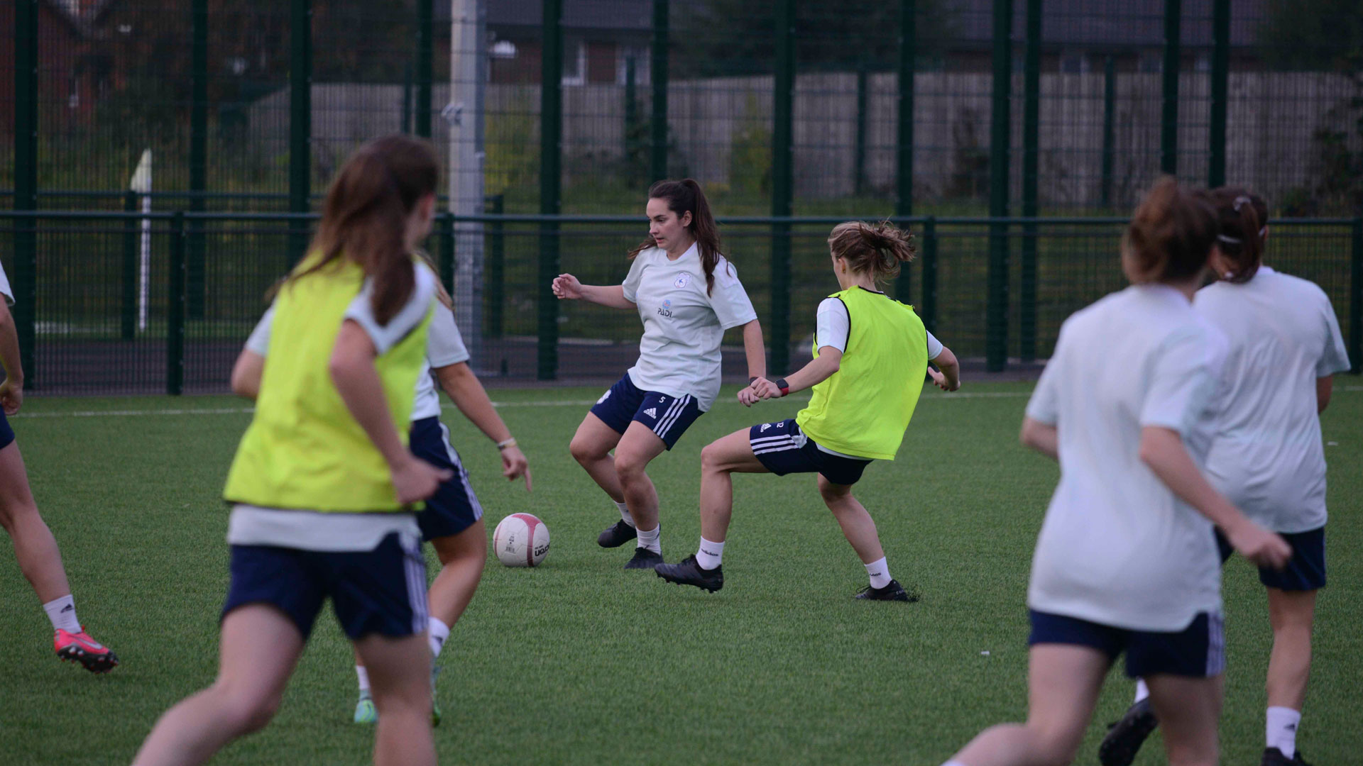 Siobhan Walsh in training for the Bluebirds...