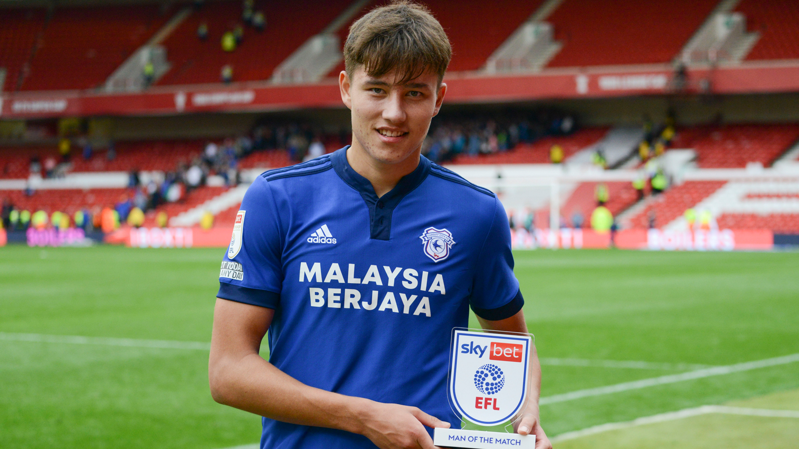 Barry, UK. 14th July, 2023. Lewys Twamley of Cardiff City in