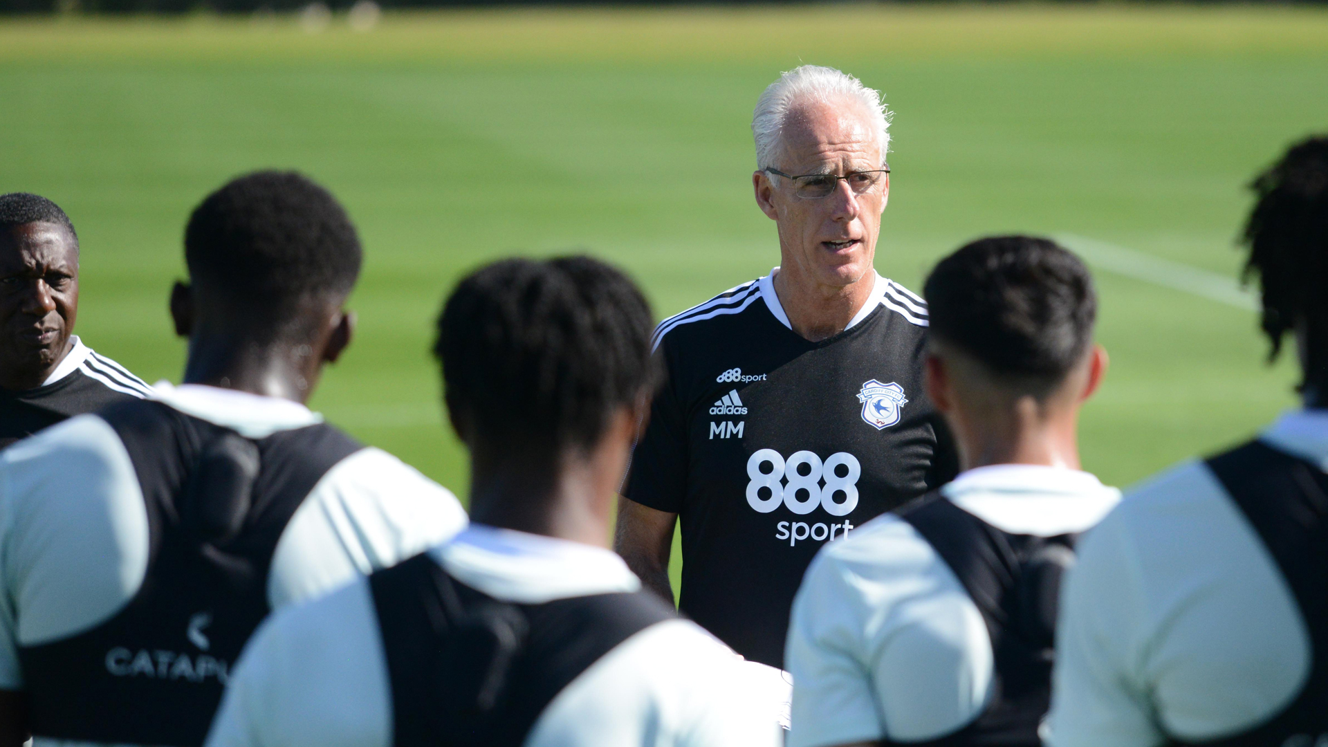 Mick McCarthy in training...