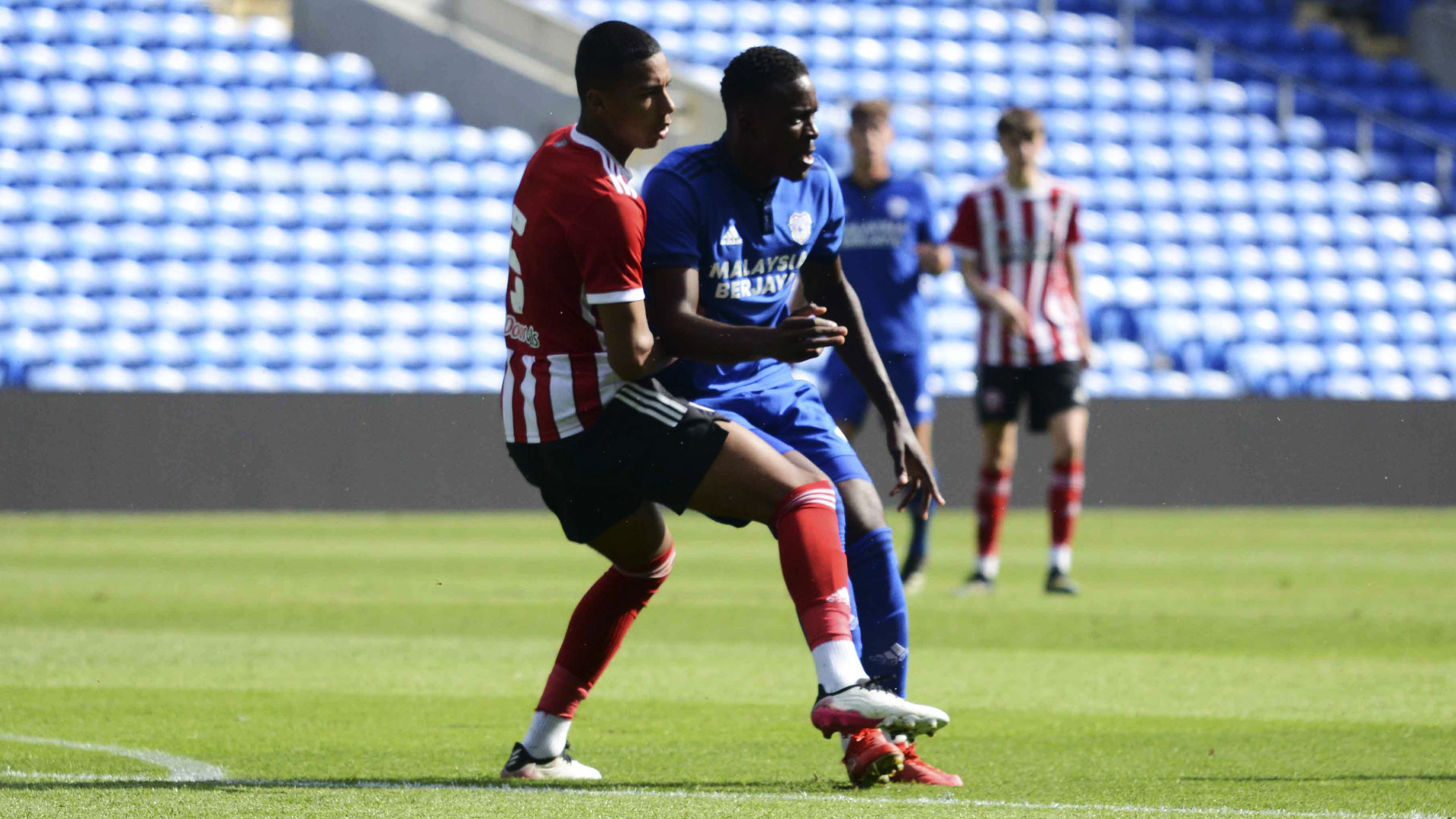 Chanka Zimba in action for City at CCS...