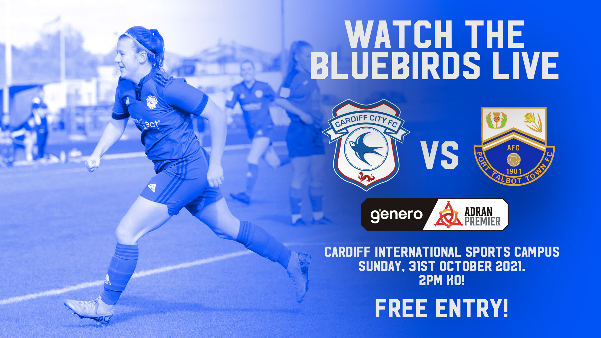 The Bluebirds host Port Talbot Town this weekend...