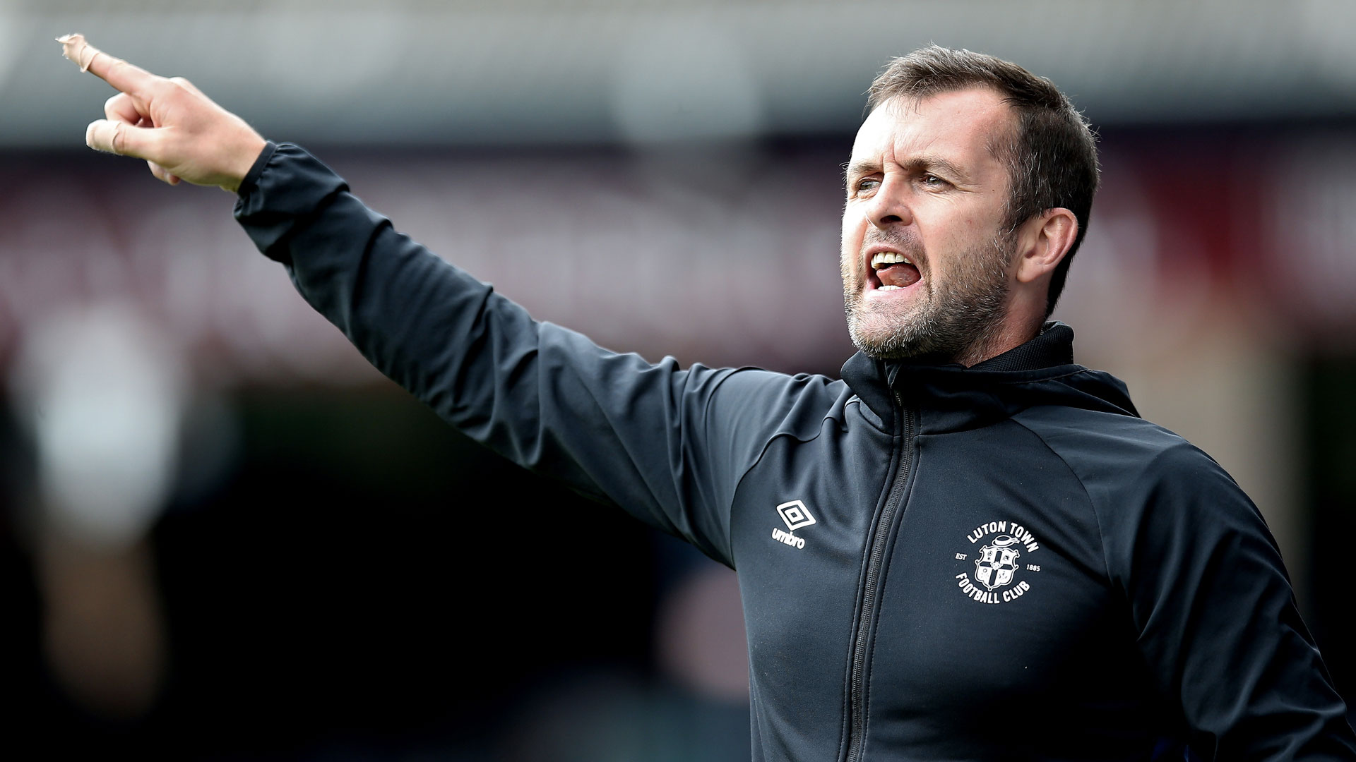 Nathan Jones, Luton Town manager...