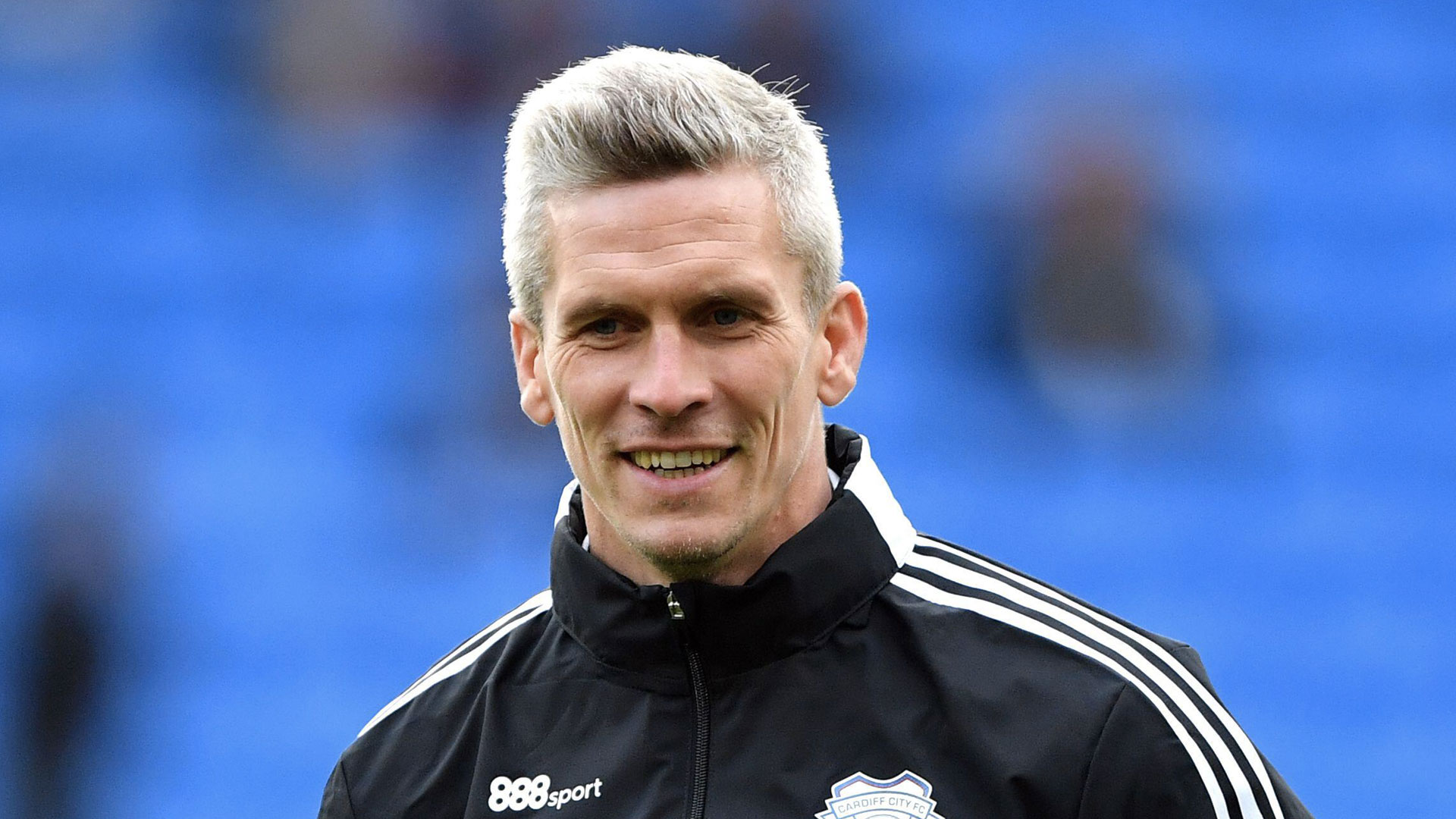 Steve Morison after the win against Huddersfield Town...