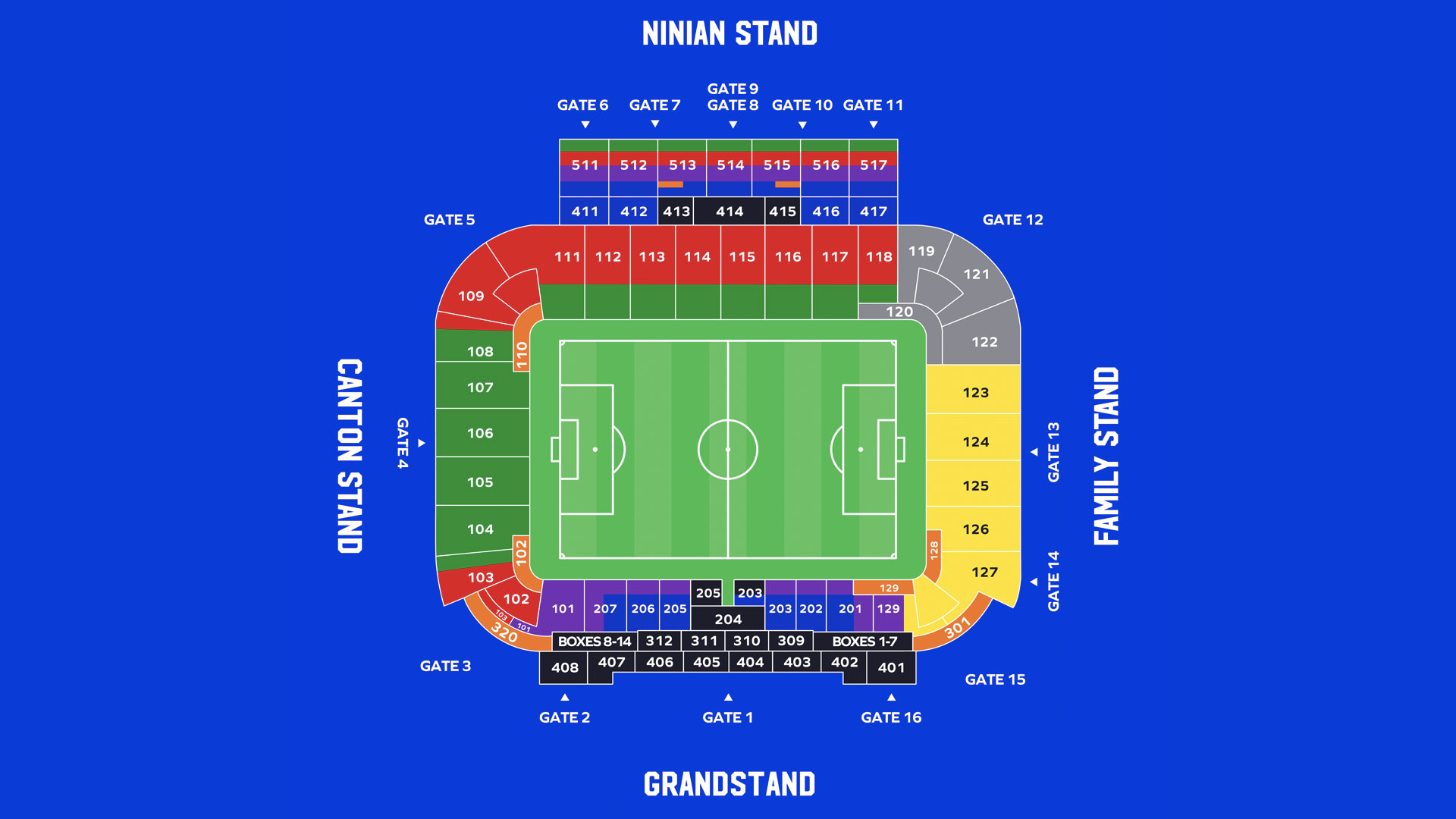 Cardiff City Stadium Map - Cardiff City Stadium