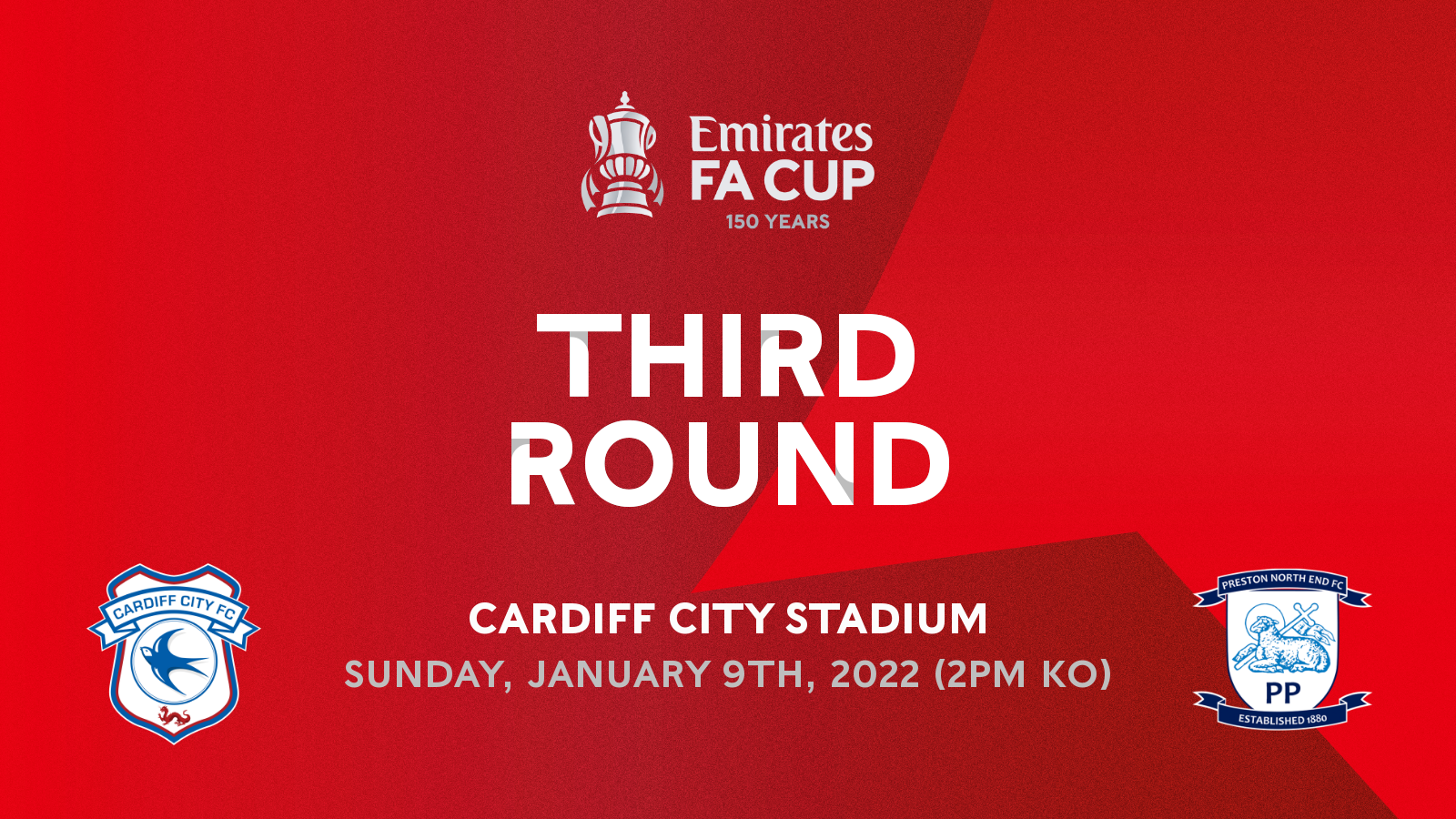 The Bluebirds will face Preston North End in the Emirates FA Cup...