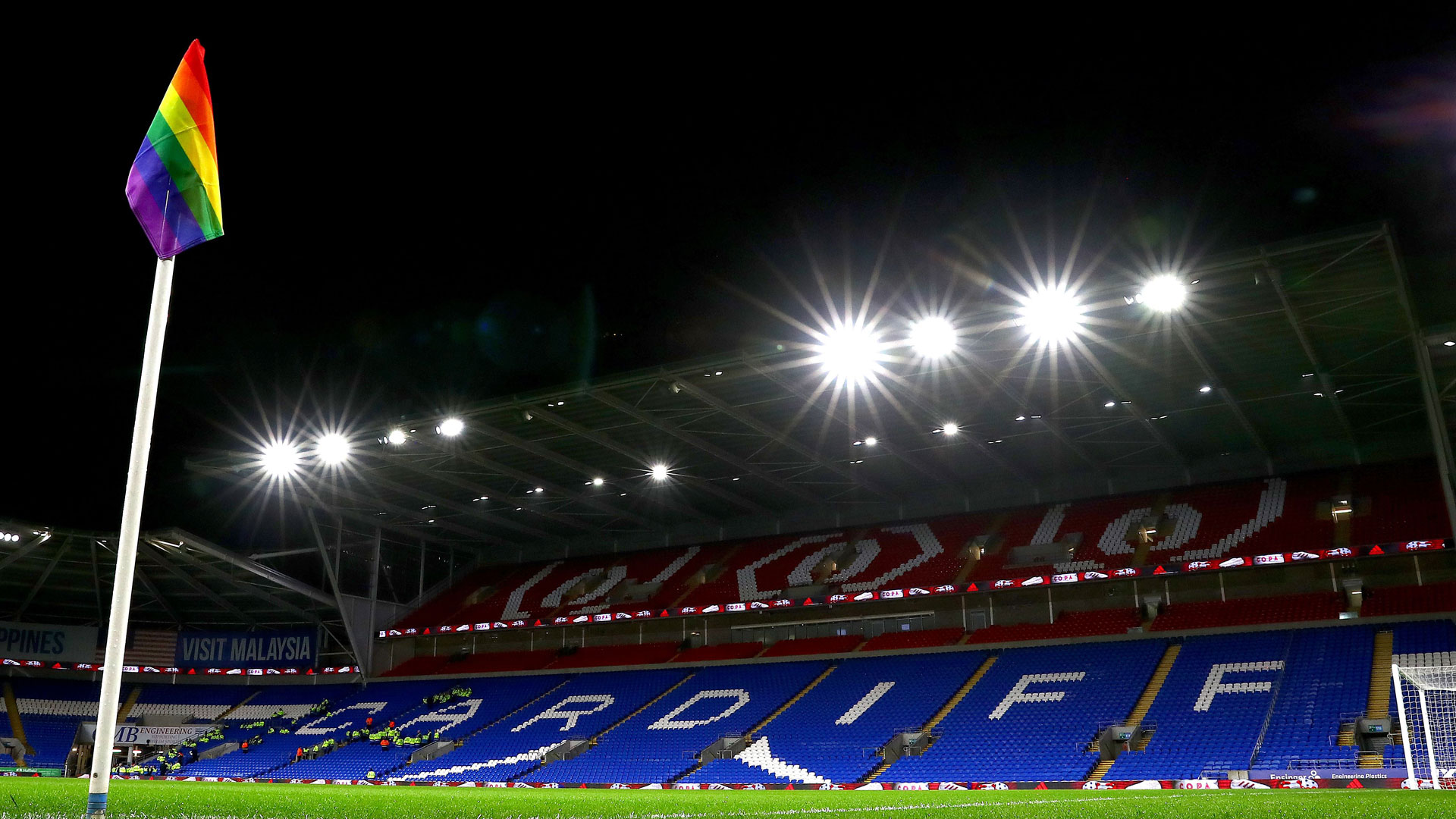 Inside Cardiff City Stadium: Fans get to see new red stand for first time  as Bluebirds hold open training session - Wales Online