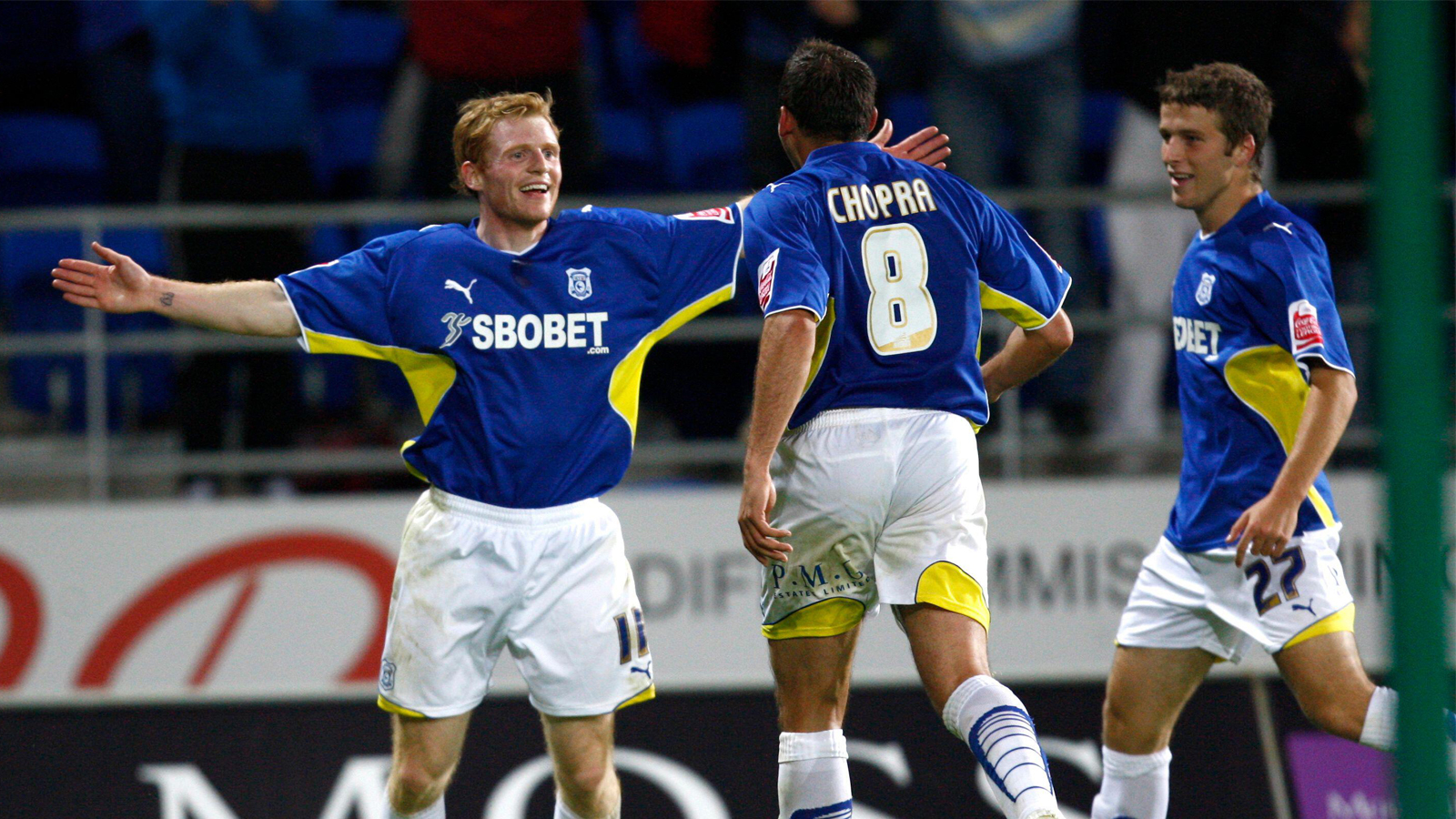 Chris Burke, Michael Chopra, Adam Matthews