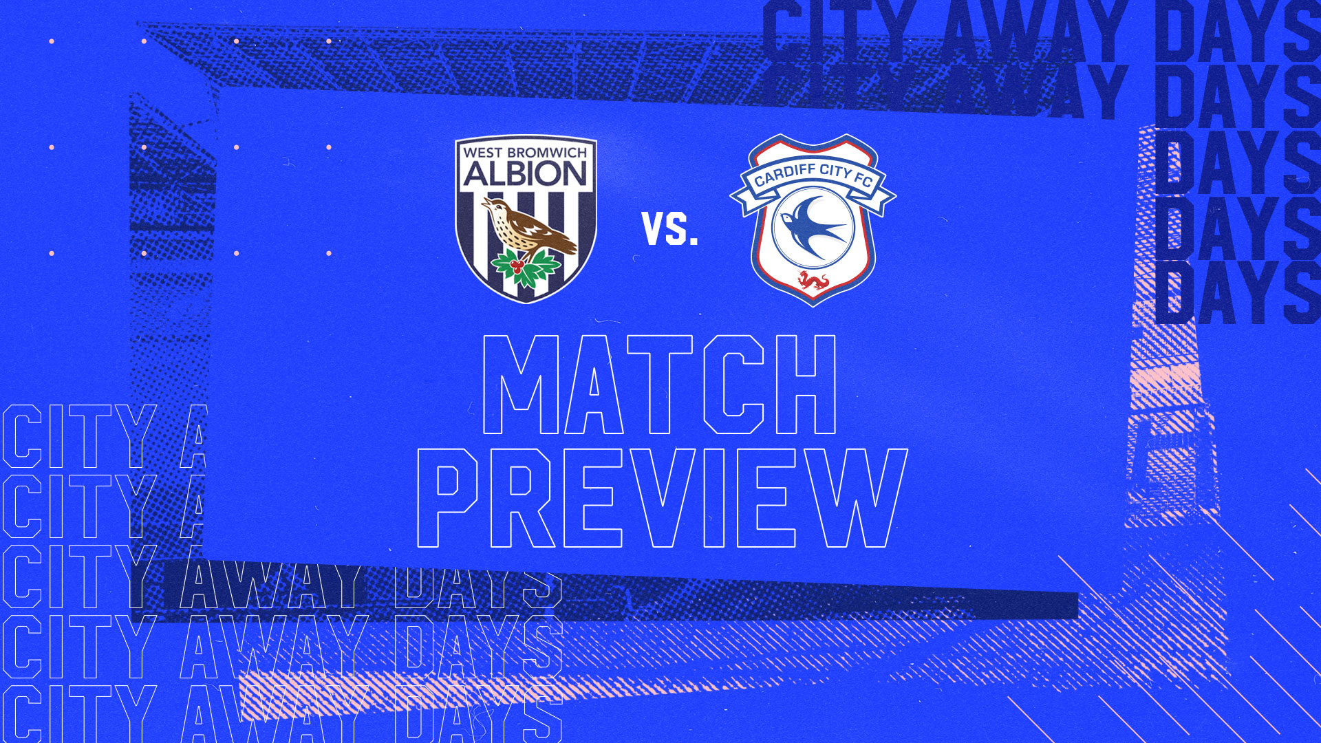 The Bluebirds travel to the Hawthorns on Jan 2nd...