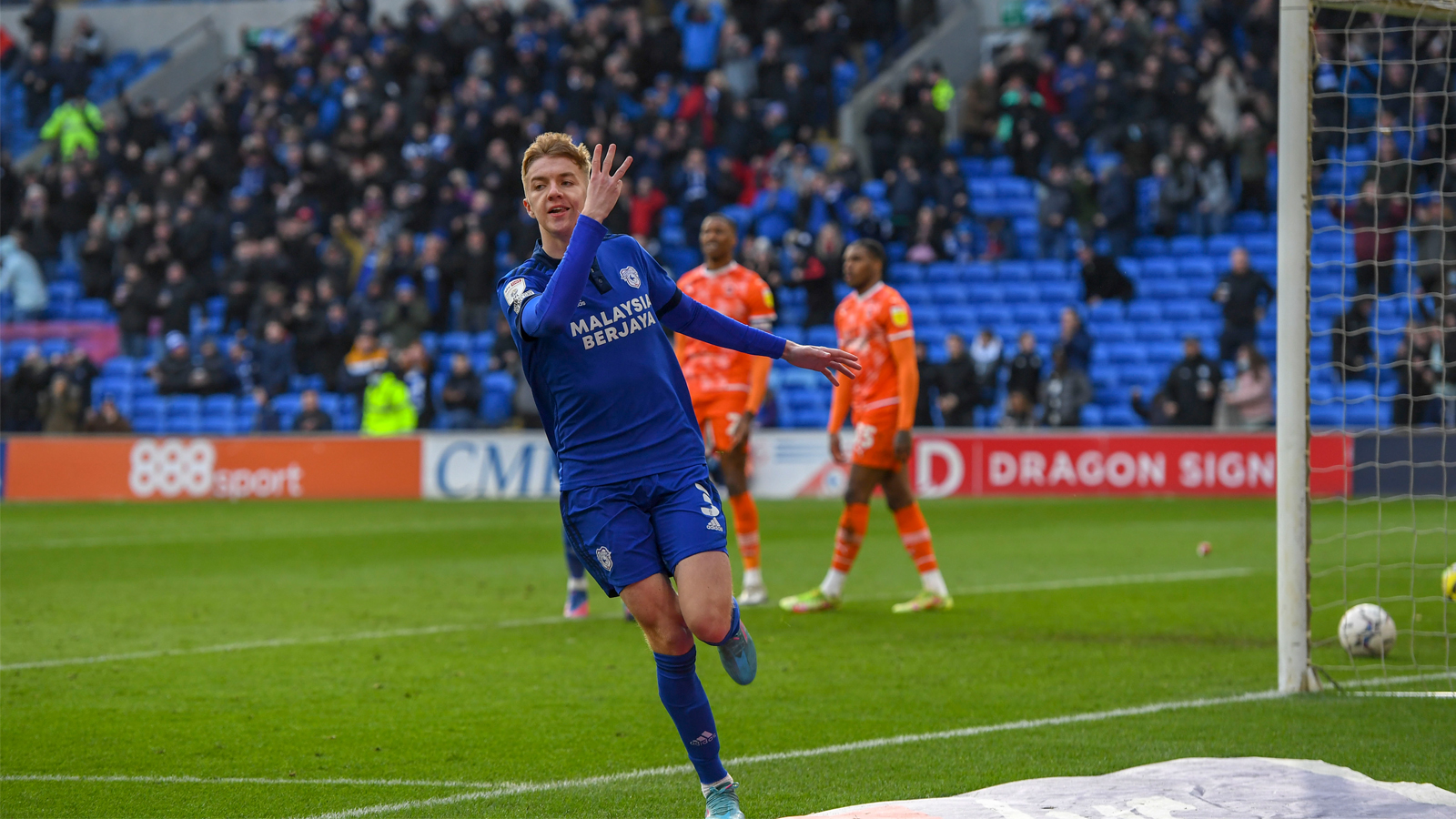 Blackpool FC - FT, Cardiff City 1 Blackpool 1 🍊 #UTMP