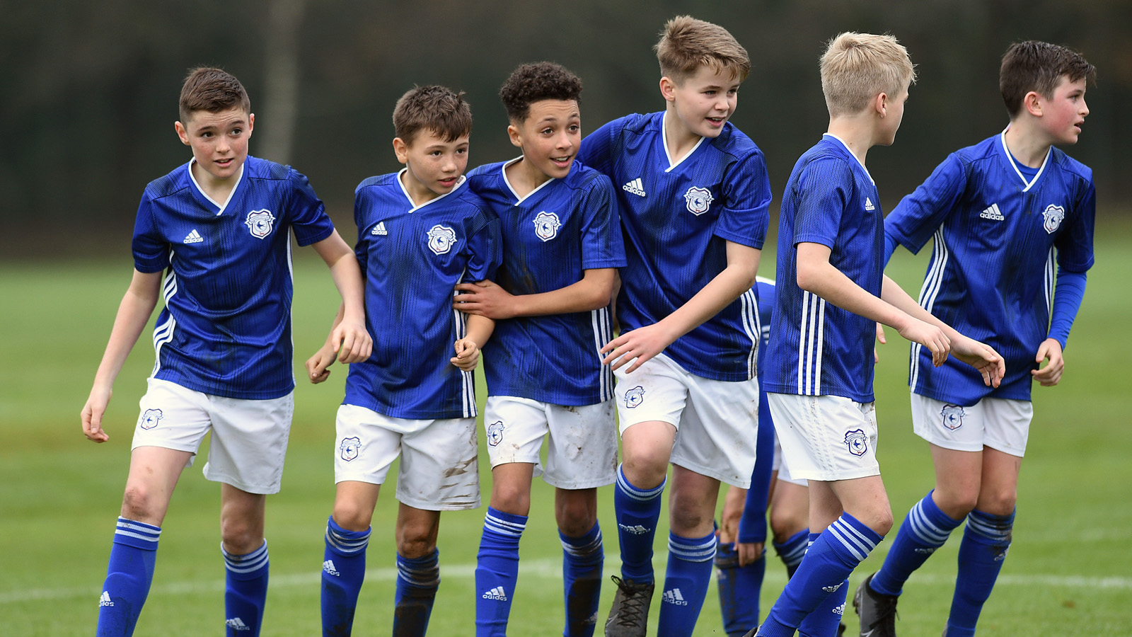 Cardiff, UK. 06th Nov, 2021. Cardiff City Players observe a minute