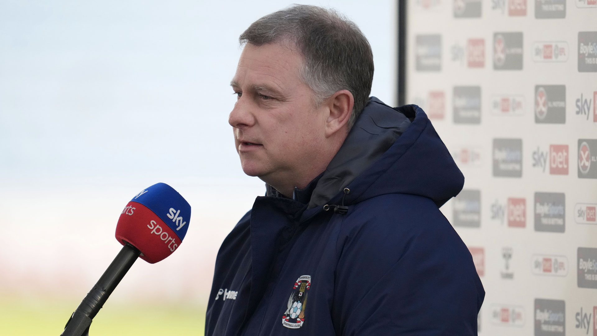 Mark Robins, Coventry City boss...