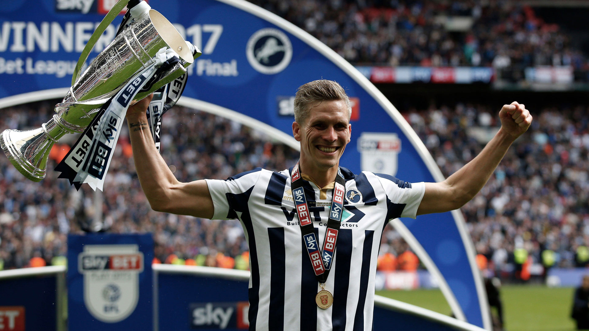 Steve Morison during his time with Millwall...