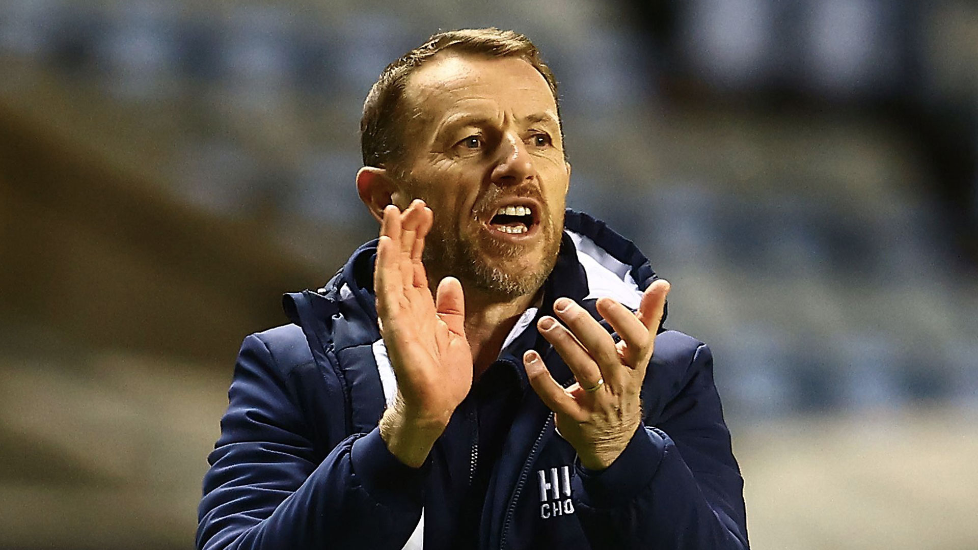 Millwall boss Gary Rowett...