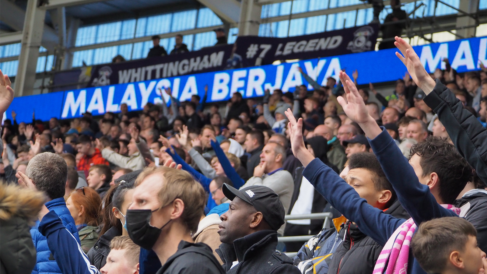 Cardiff City supporters