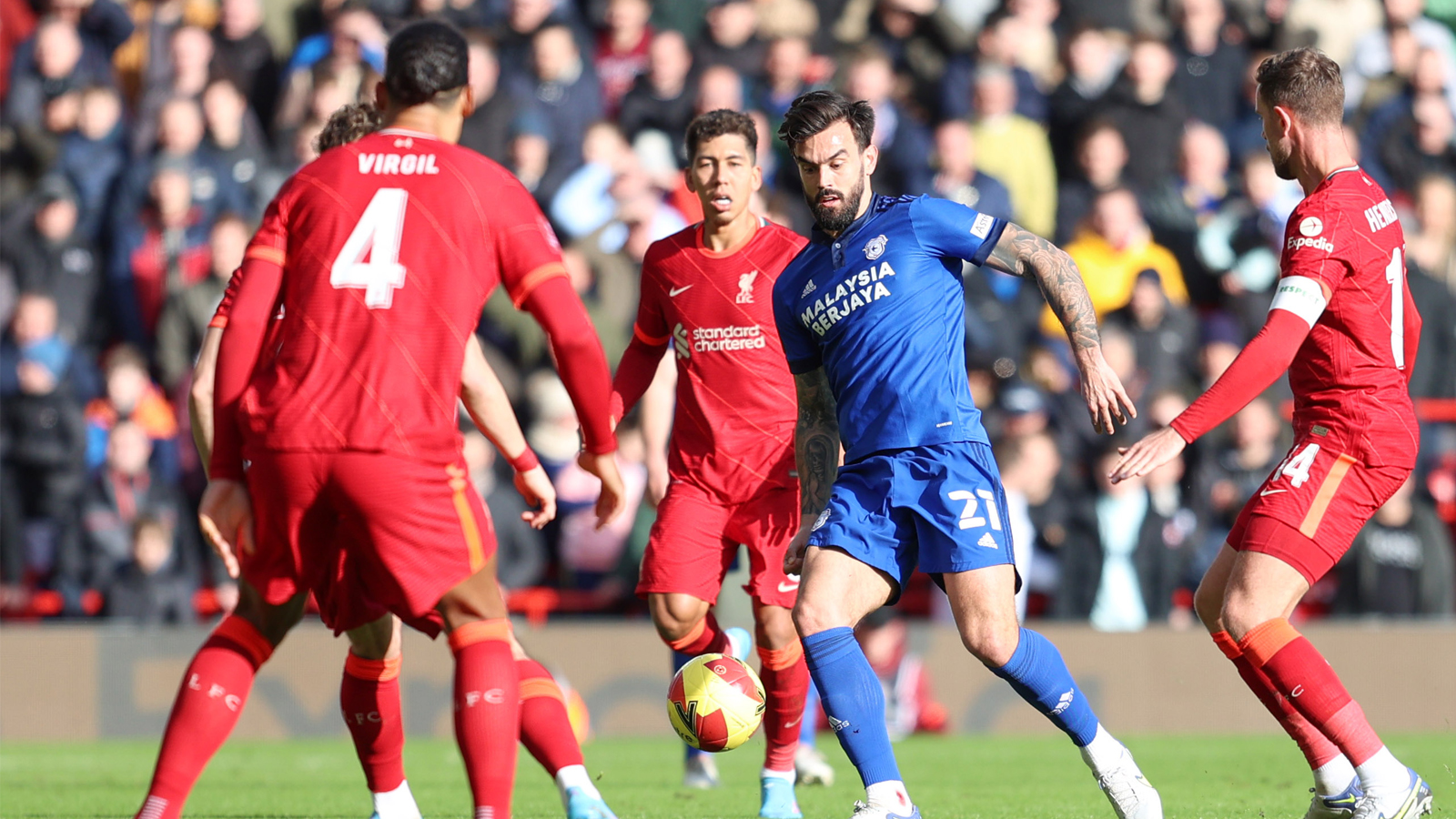 Liverpool 3-1 Cardiff City: FA Cup fourth round – as it happened