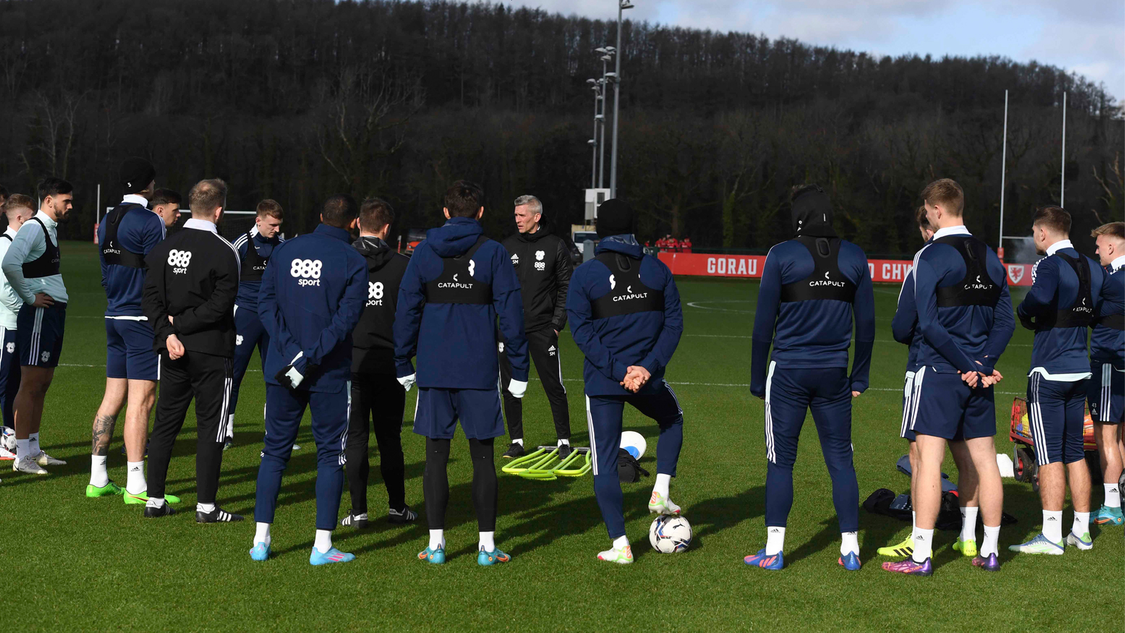 Morro and the squad prepare for the visit of Derby County...