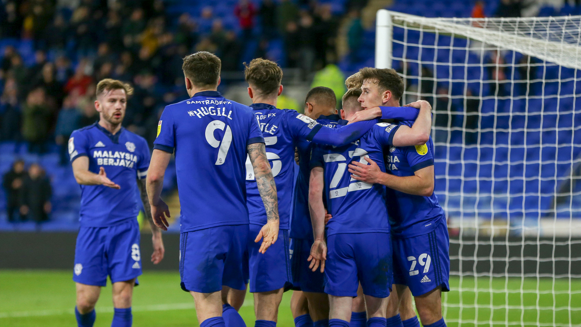 Cardiff City 2-1 Nottingham Forest: Jordan Hugill hits debut goal