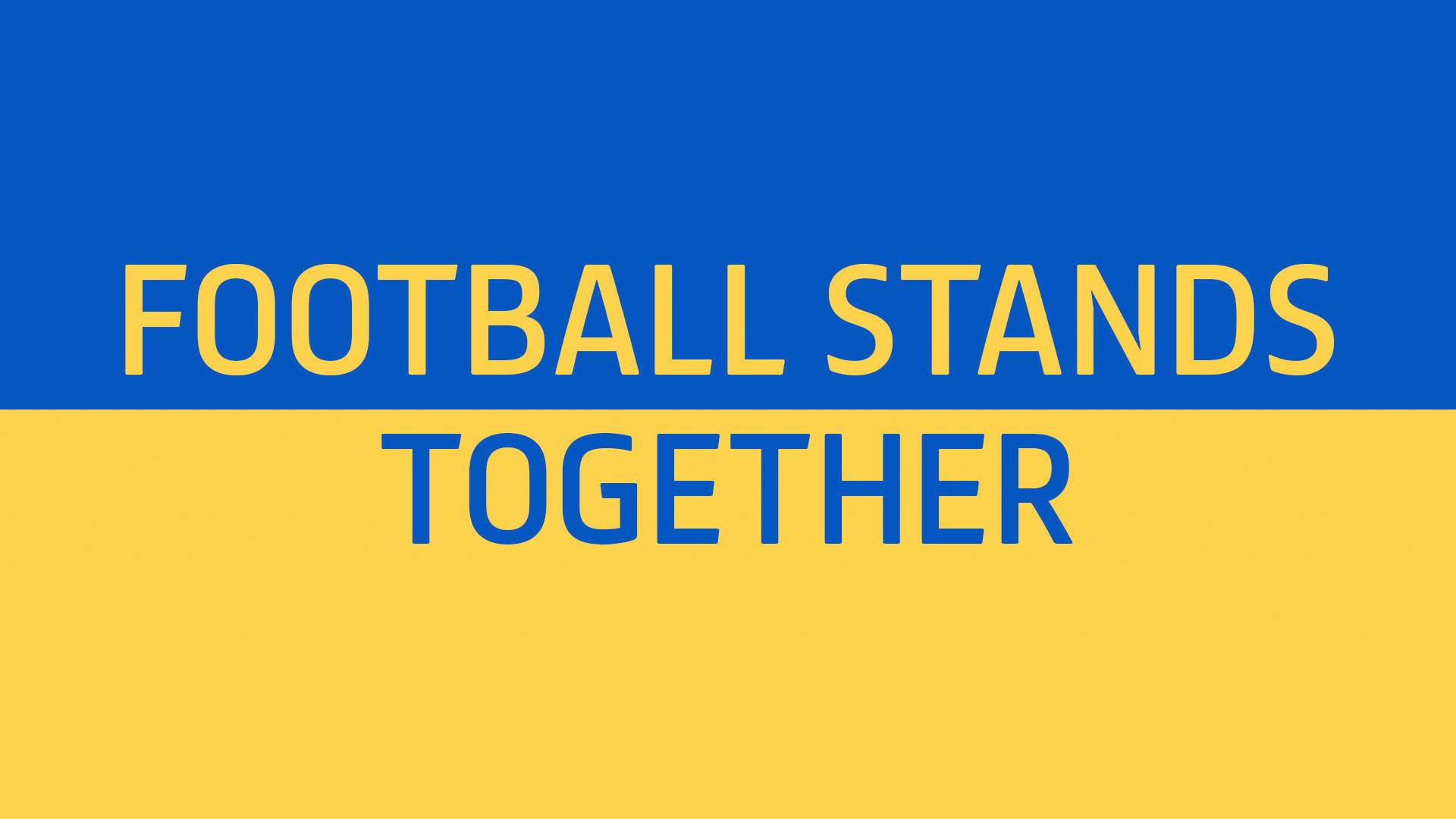 Football Stands Together