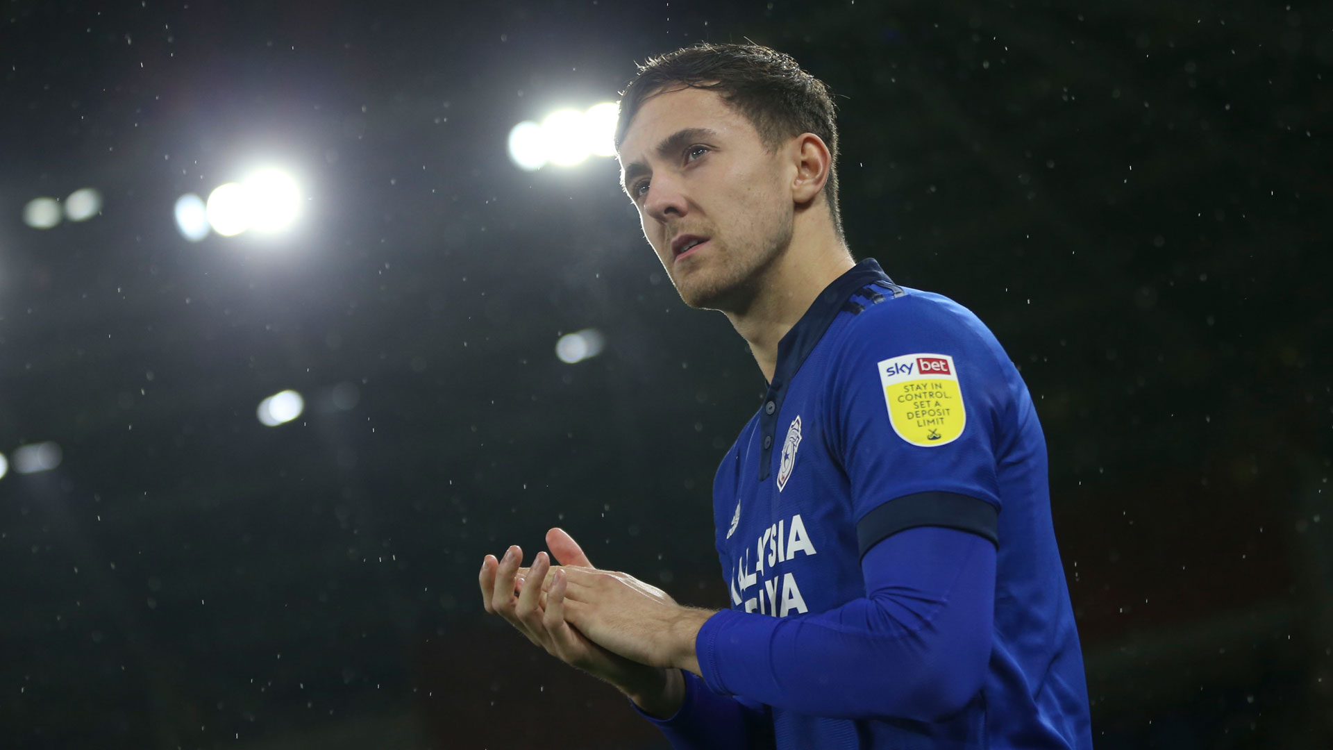 Ryan Wintle at Cardiff City Stadium...