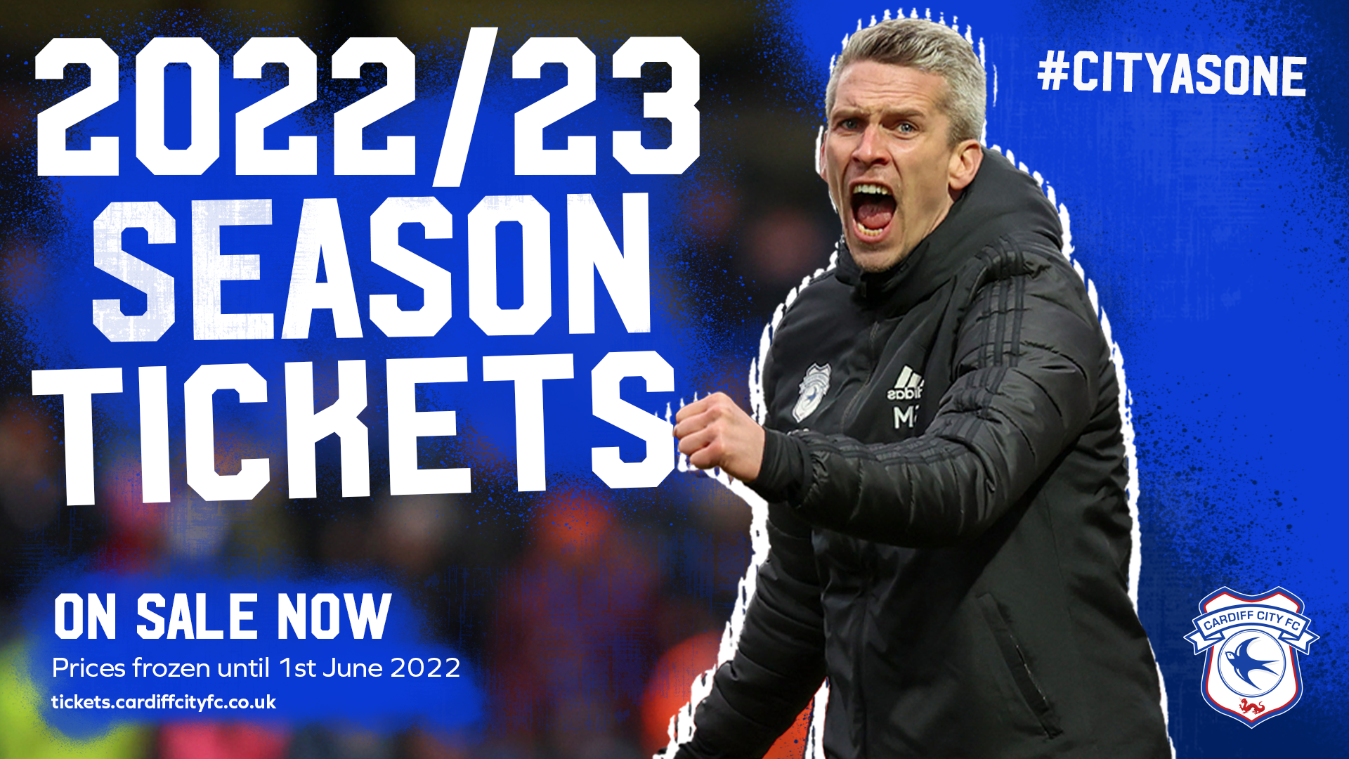 Season Tickets are now on sale...