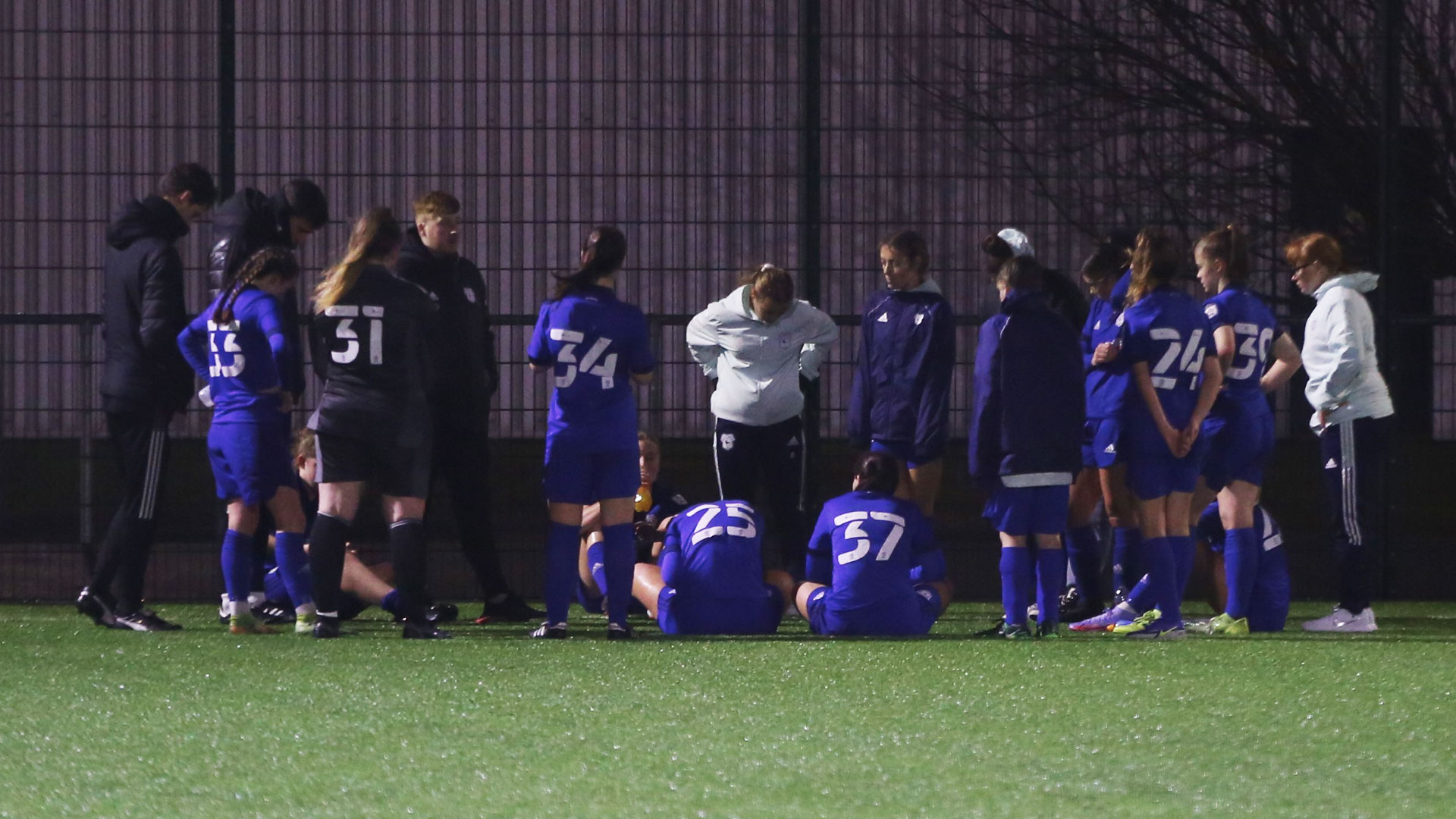 Cardiff City FC Women's U19 side are league champions...