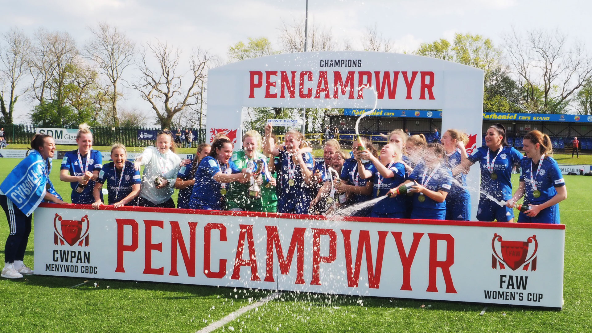 Cardiff City FC Women on X: A fantastic way to end a remarkable campaign!  🏆 Congratulations, #Bluebirds! 💙 #CityAsOne, @AdranLeagues